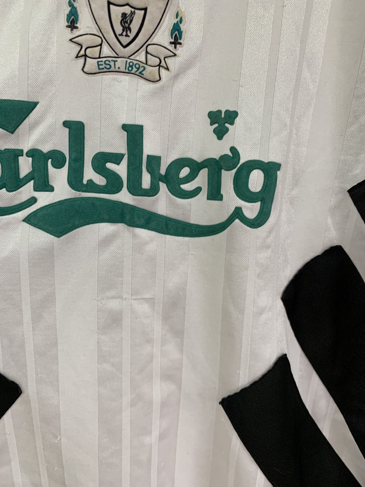 Adidas Liverpool 1993 Away Football Shirt Adidas Vintage Soccer #23 Size US M / EU 48-50 / 2 - 9 Thumbnail