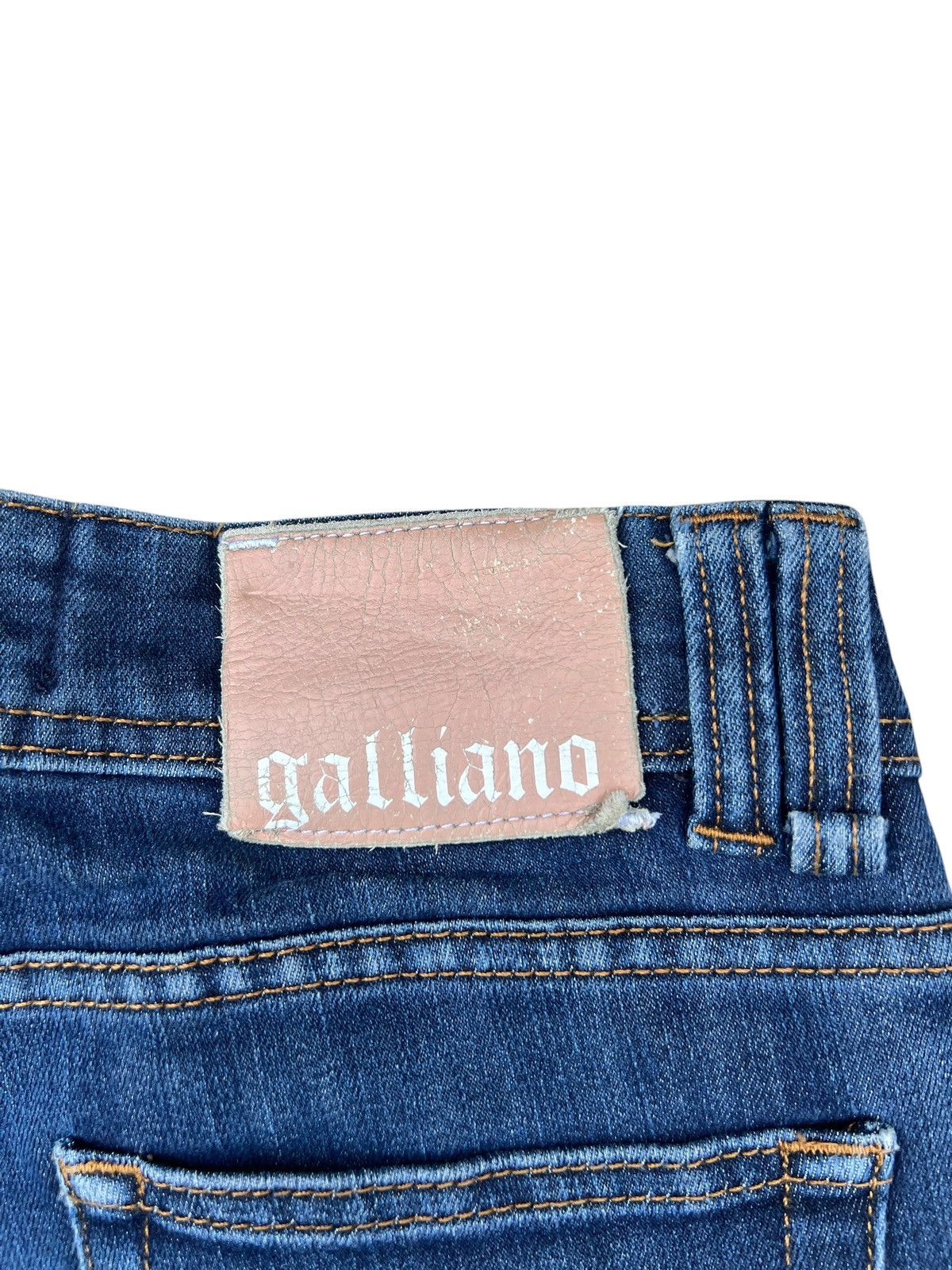 John Galliano Vintage John Galliano Stretch Denim Bootcut Jeans Size US 28 / EU 44 - 19 Thumbnail