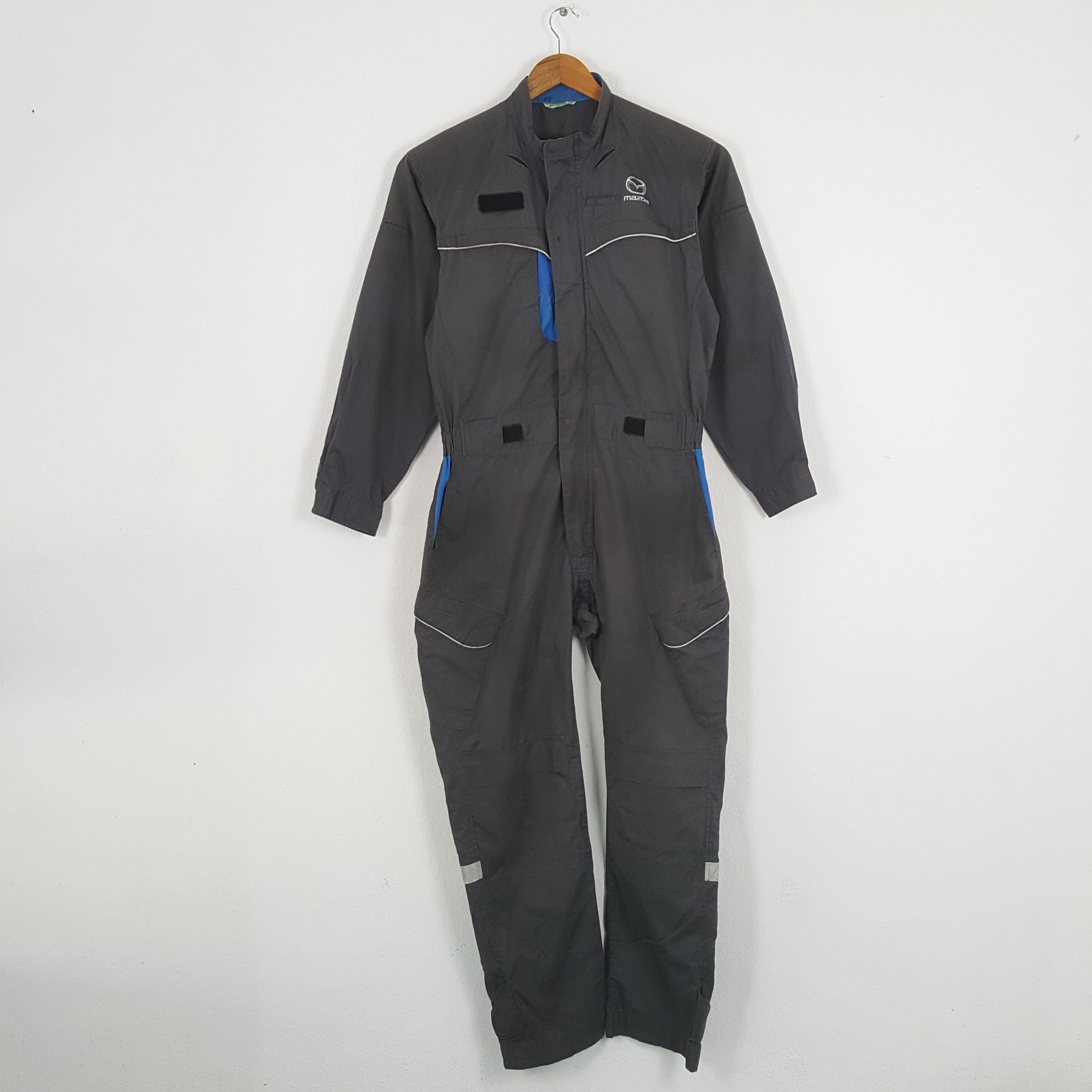 Japanese Brand × Vintage Vintage MAZDA Japanese Racing Motorsport Coverall Jacket Size US XL / EU 56 / 4 - 4 Thumbnail