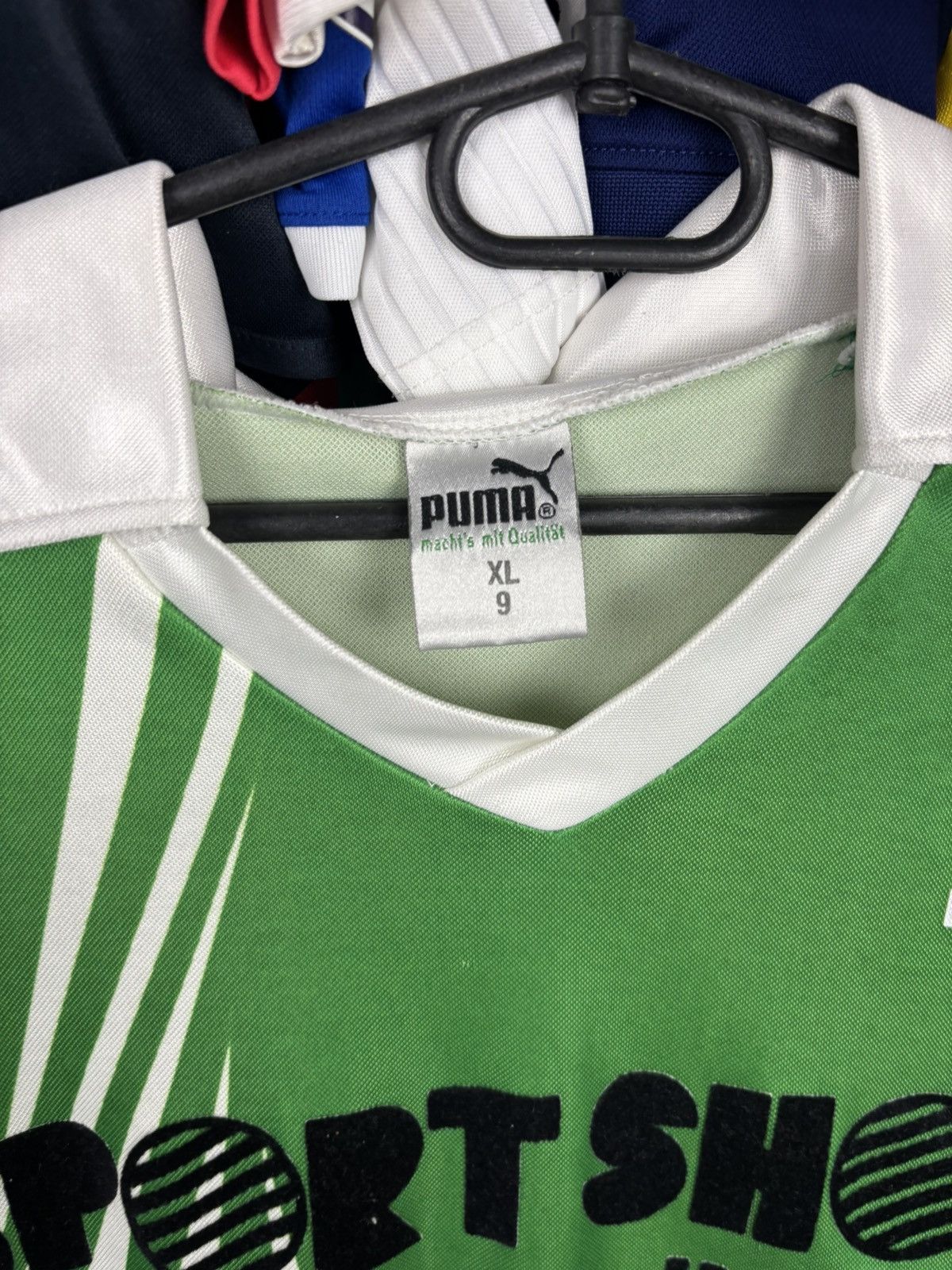 Puma Vintage 80s 90s Puma FC Mantass Retro soccer football jersey Size US XL / EU 56 / 4 - 4 Thumbnail