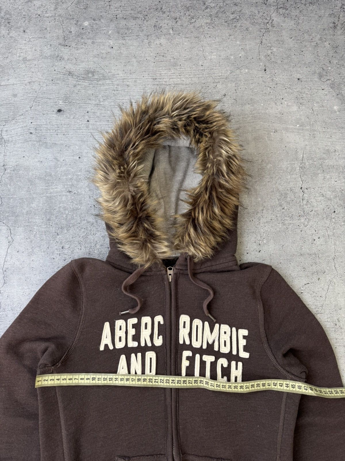 If Six Was Nine Vtg If six was nine Style Abercrombie & Fitch fur Zip Hoodie Size L / US 10 / IT 46 - 4 Thumbnail