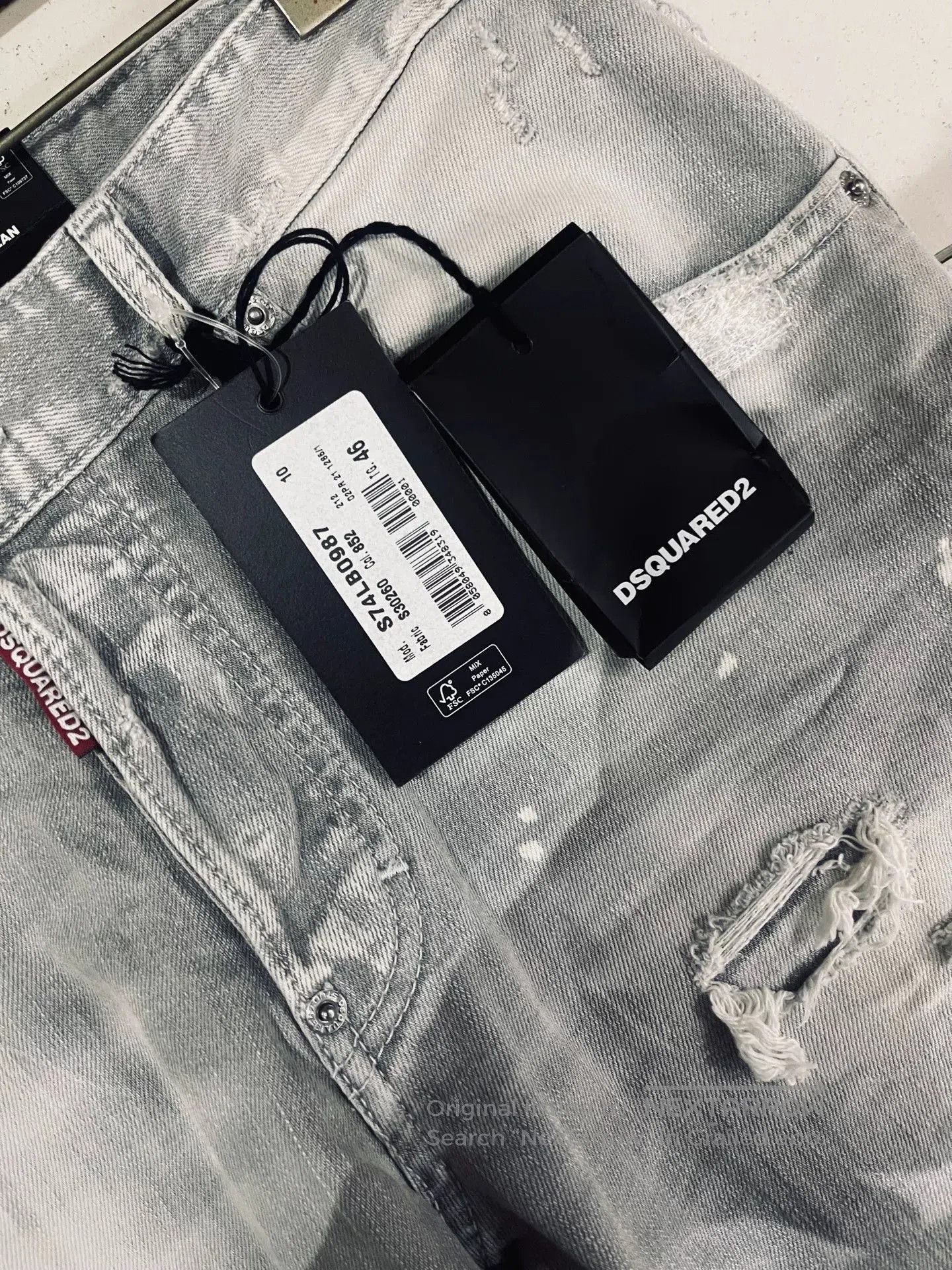 Dsquared2 Dsquared2 Skater Jeans for Men. Size US 30 / EU 46 - 3 Thumbnail