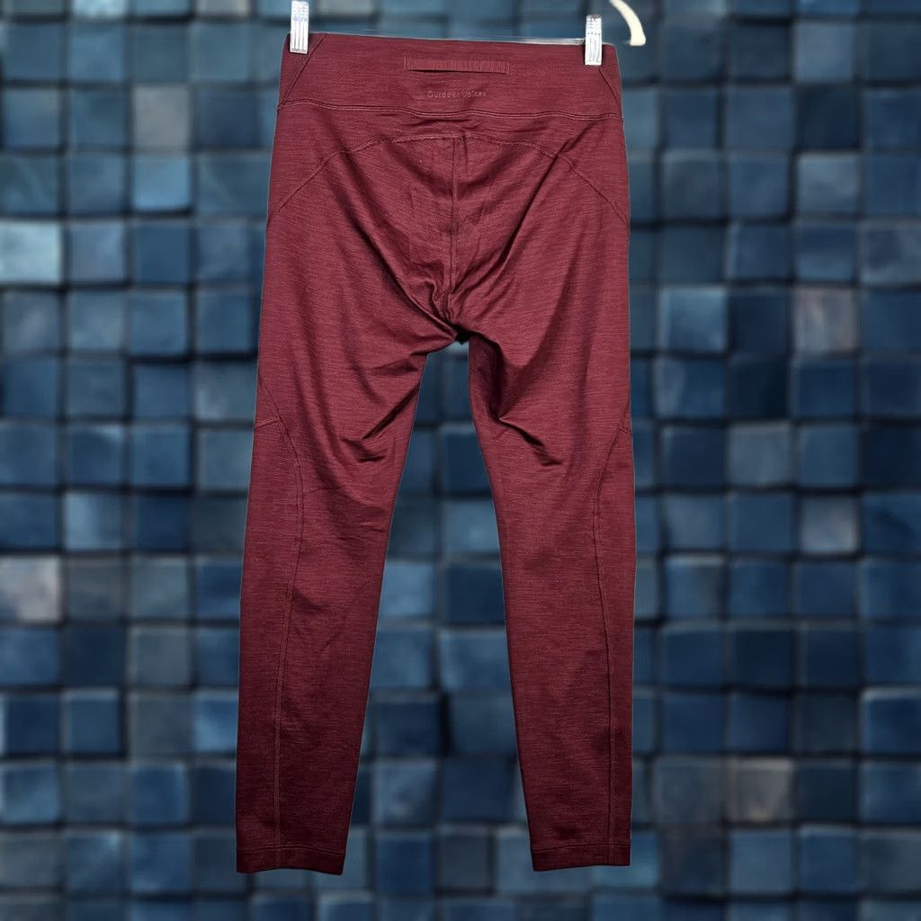 Outdoor Voices Outdoor Voices Women's Pants M Red Solid Outdoor Activewear Pants Size M Regular Skinny Leg Lygal? Size 32" / US 10 / IT 46 - 1 Thumbnail