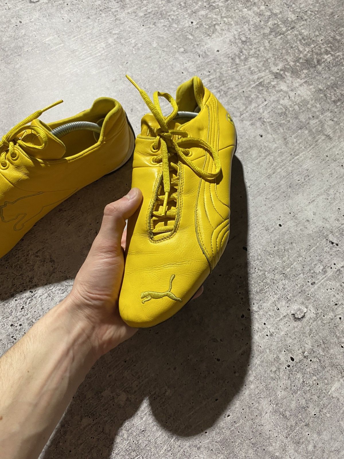 Puma Puma Ferrari Speedcat vintage yellow sneakers Size US 10 / EU 43 - 6 Thumbnail
