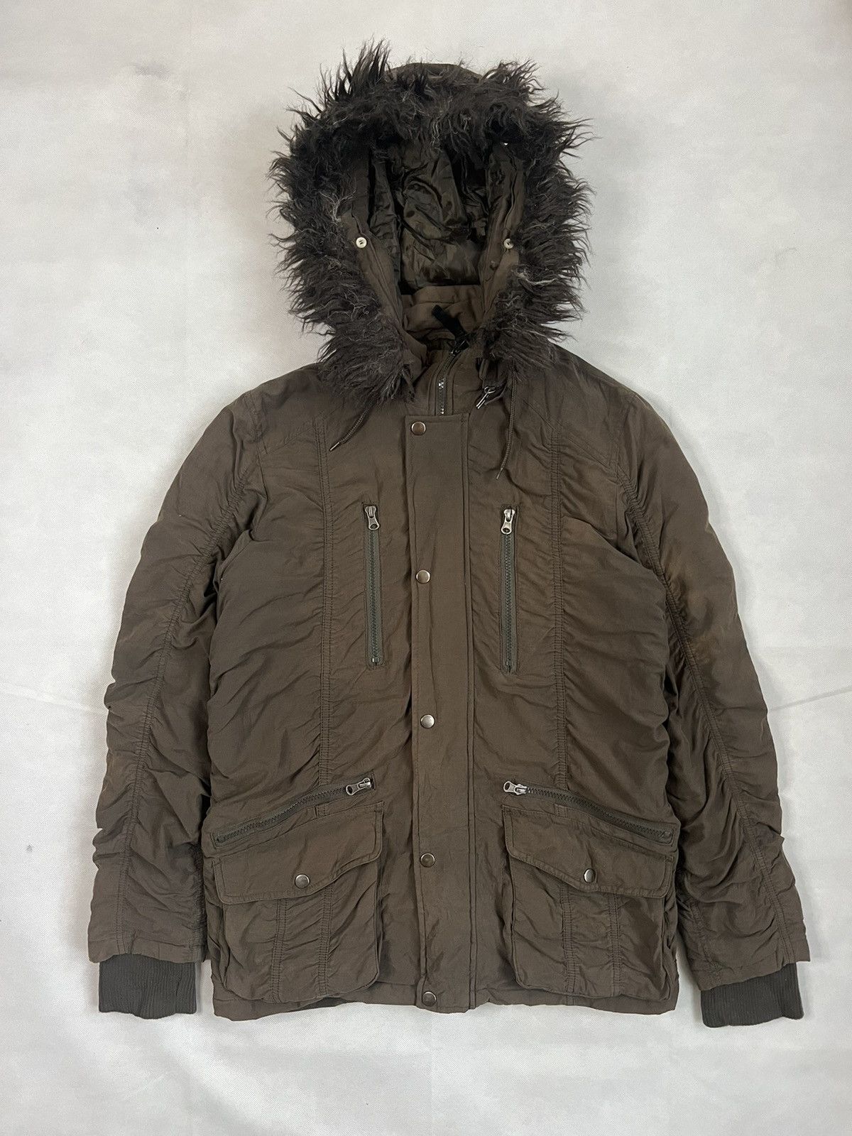 Japanese Brand Vintage Military Collection Fur Hooded Parkas Size US M / EU 48-50 / 2 - 1 Thumbnail