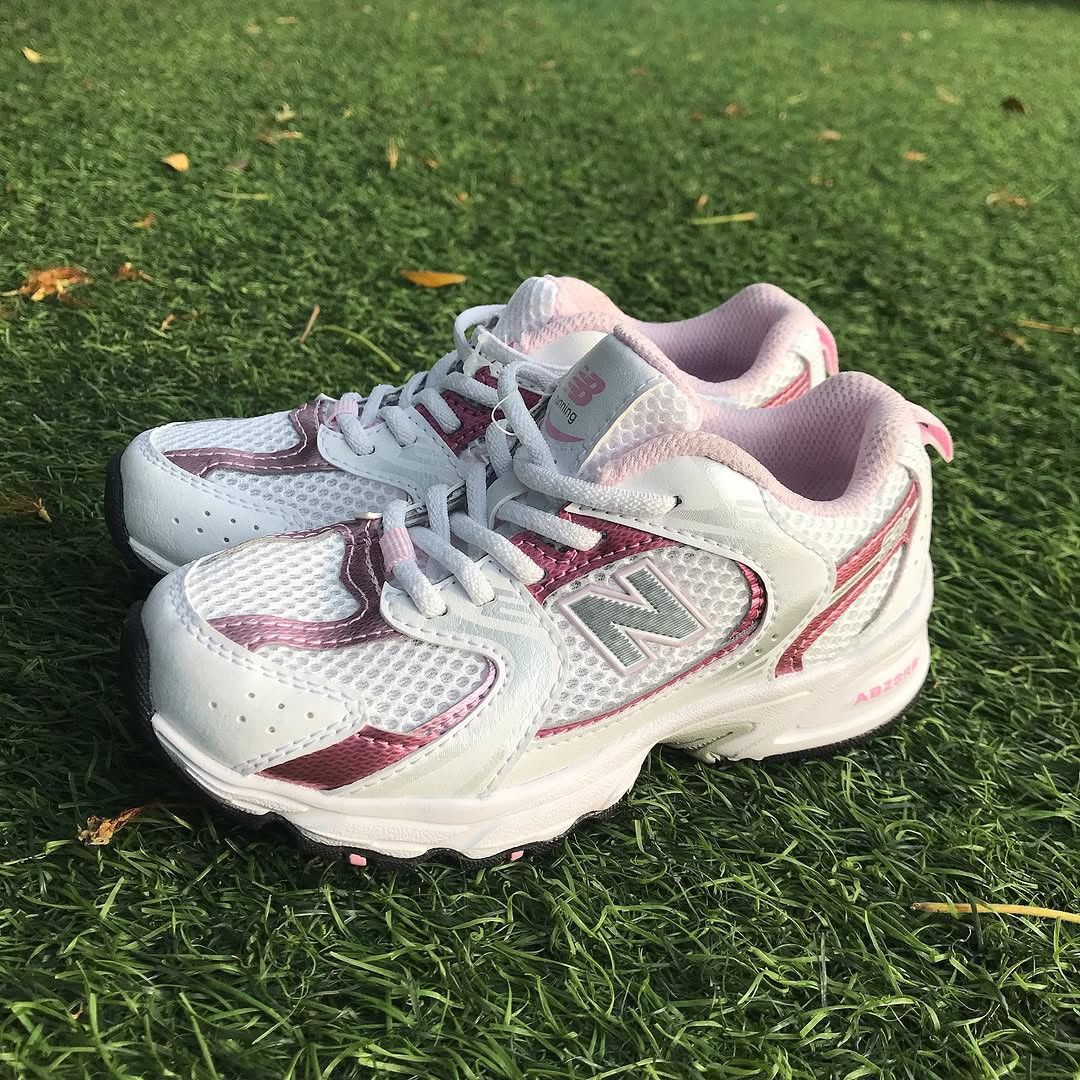 New Balance New Balance 530 Little Kid 'Pink Sugar abzorb grey white kid Size 28 - 4 Thumbnail