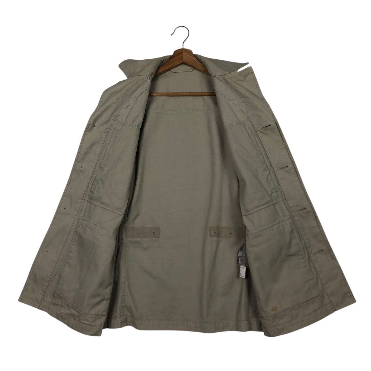 Japanese Brand × Vintage 📌Vintage Chore Work Jacket Duck Canvas Uniqlo Issey Miyake Size US L / EU 52-54 / 3 - 14 Thumbnail