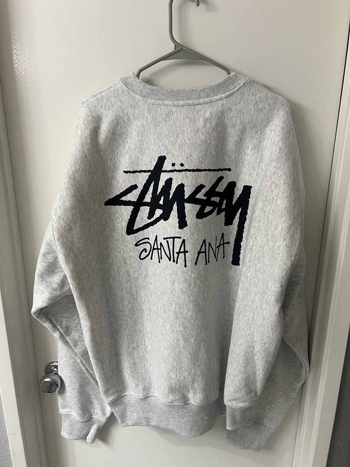 Stussy Stussy santa ana grey heather swearshirt Size US XXL / EU 58 / 5 - 2 Thumbnail