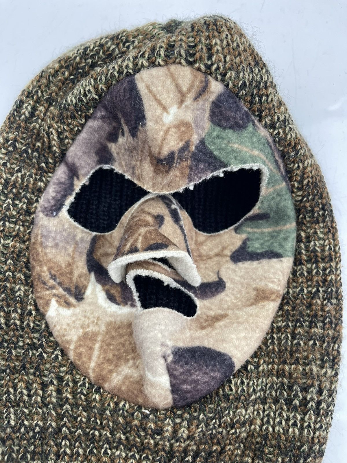 Japanese Brand rare design real tree style balaclava ski mask tc26 Size ONE SIZE - 4 Thumbnail