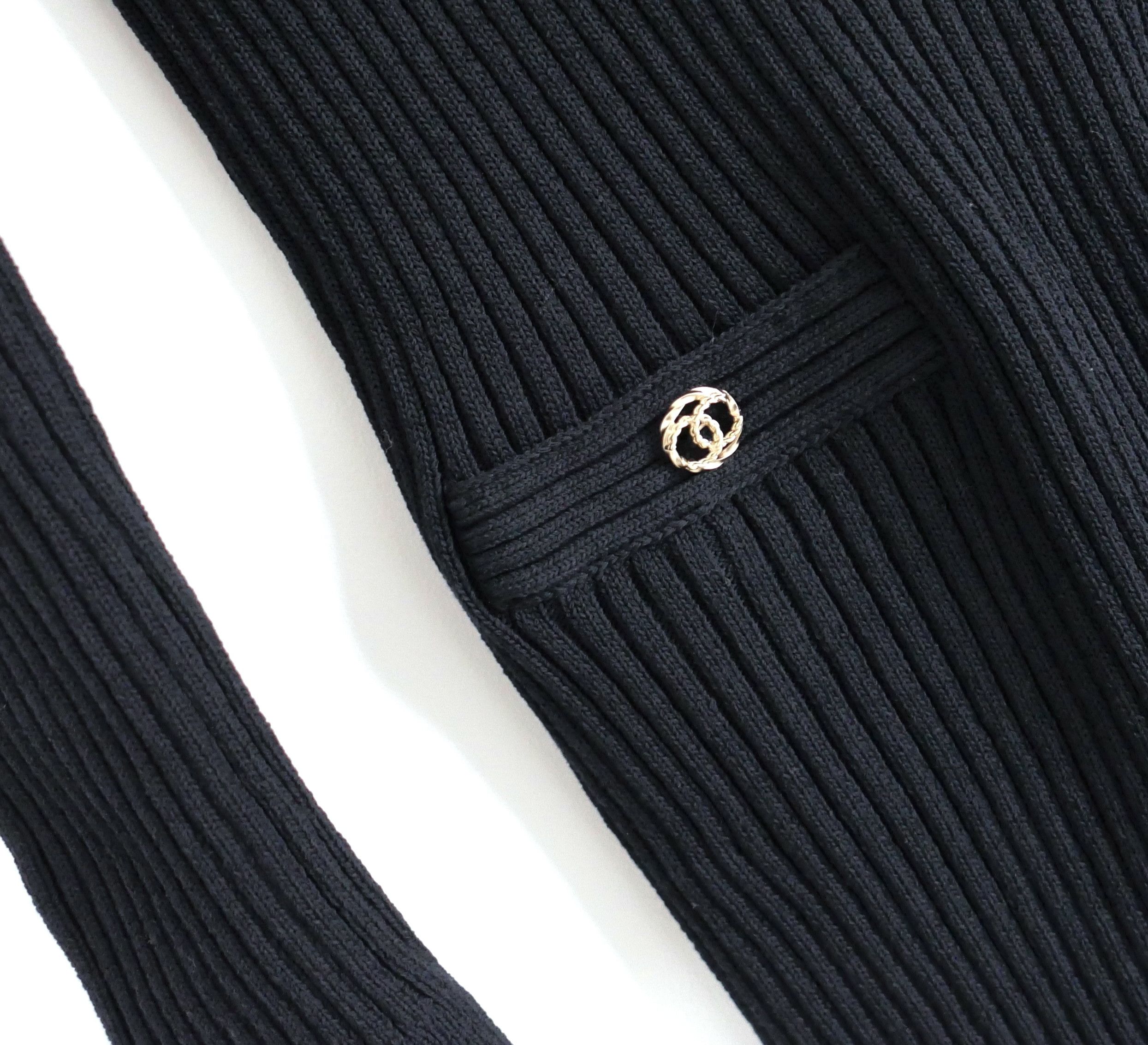 Chanel Chanel Resort 2020 20P CC Logo Sweater Dress Size S / US 4 / IT 40 - 3 Thumbnail