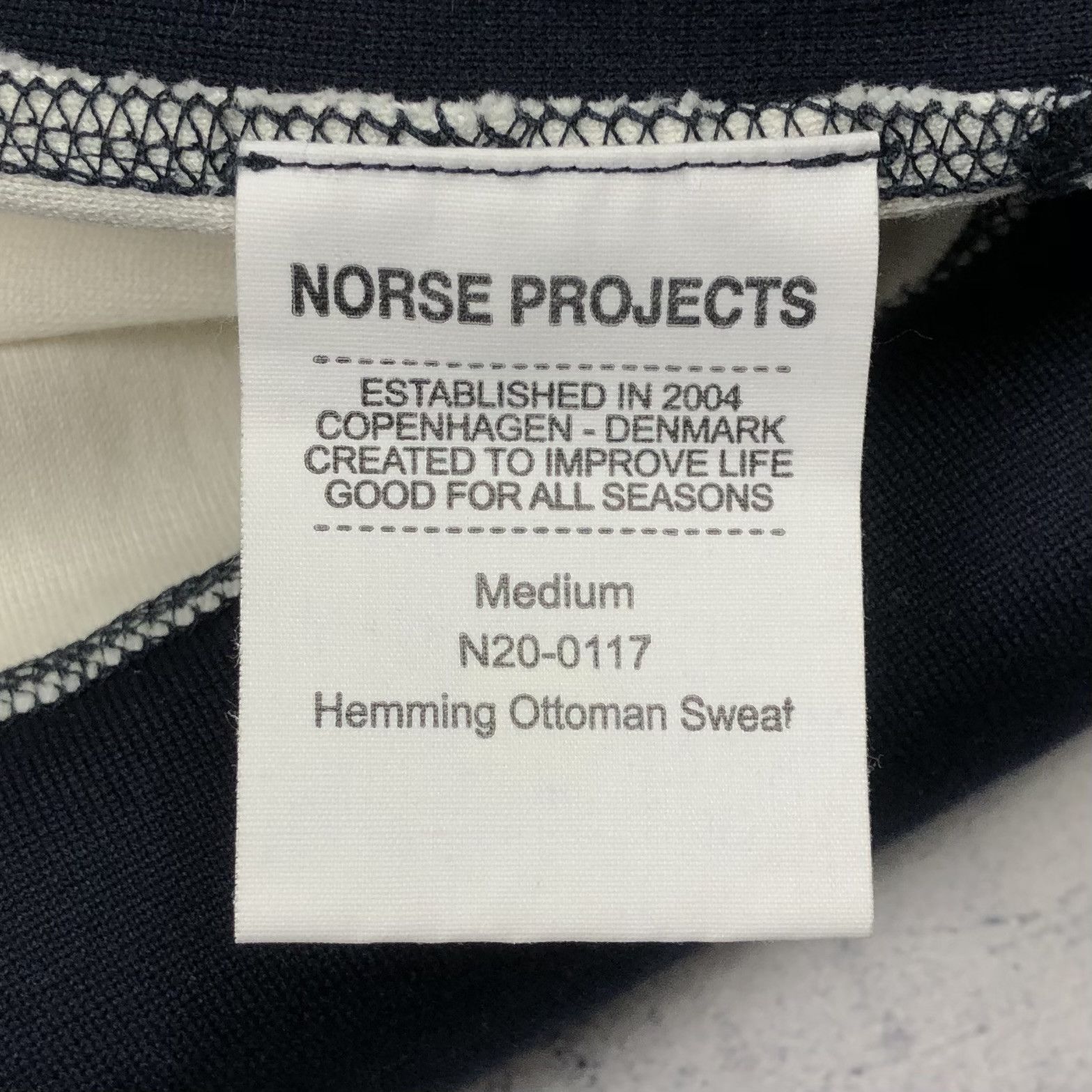 Norse Projects Norse Projects Hemming Ottoman Sweat Tee Size US M / EU 48-50 / 2 - 8 Thumbnail