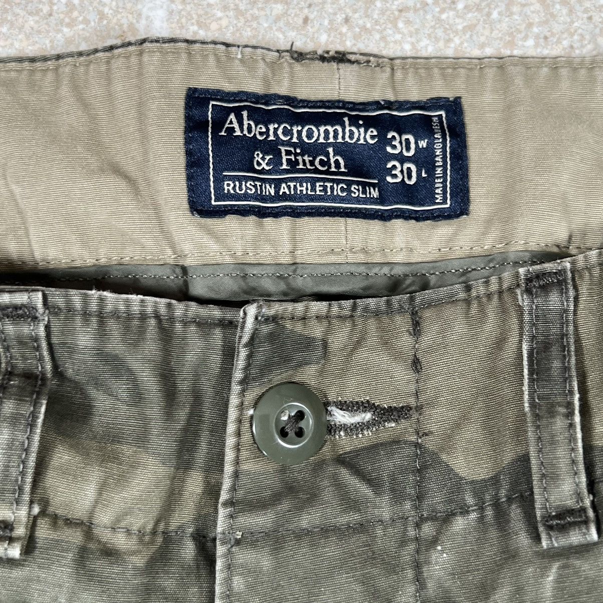Abercrombie & Fitch Abercrombie & Fitch Cargo Camo Pants Mens Rustin Athletic Size US 30 / EU 46 - 3 Thumbnail