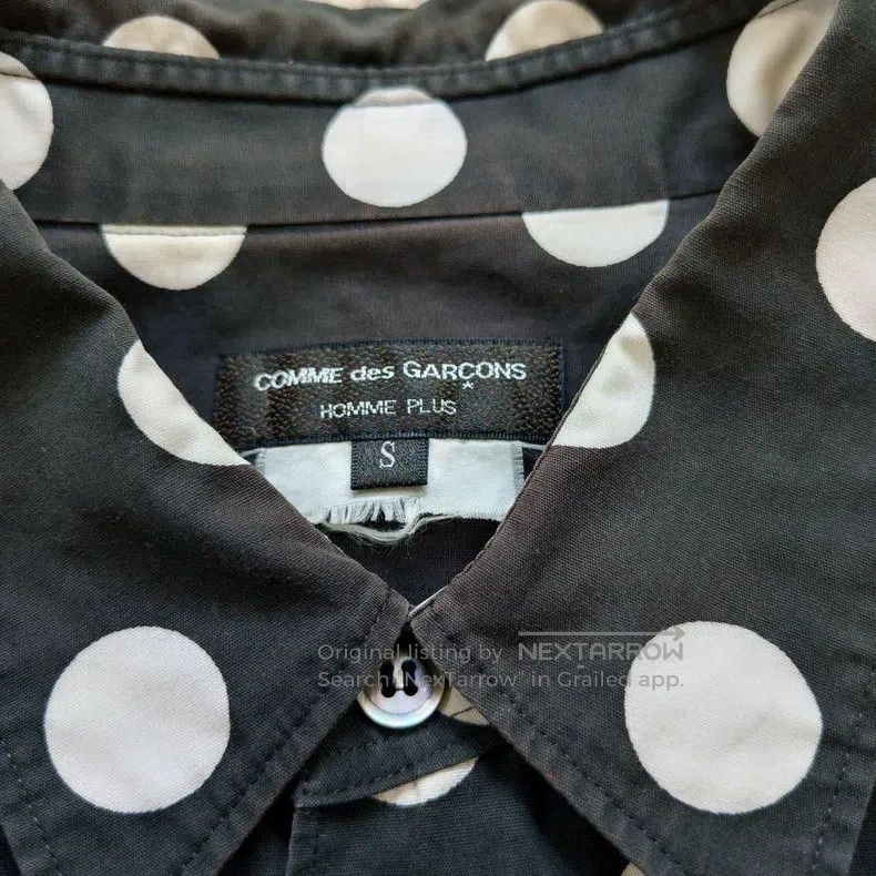 Comme des Garcons Comme des Garcons Black Polka Dot Shirt Size US S / EU 44-46 / 1 - 5 Thumbnail