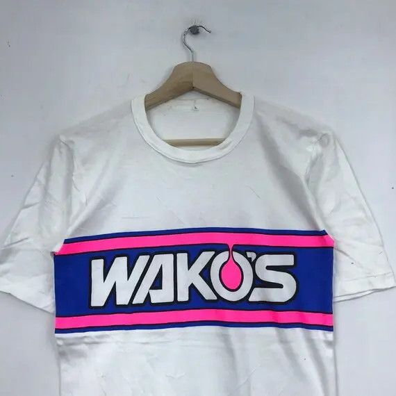 Vintage Vtg WAKO’S RACING OIL Team Formula 1 Motorsport Tee Shirt Size US S / EU 44-46 / 1 - 3 Thumbnail
