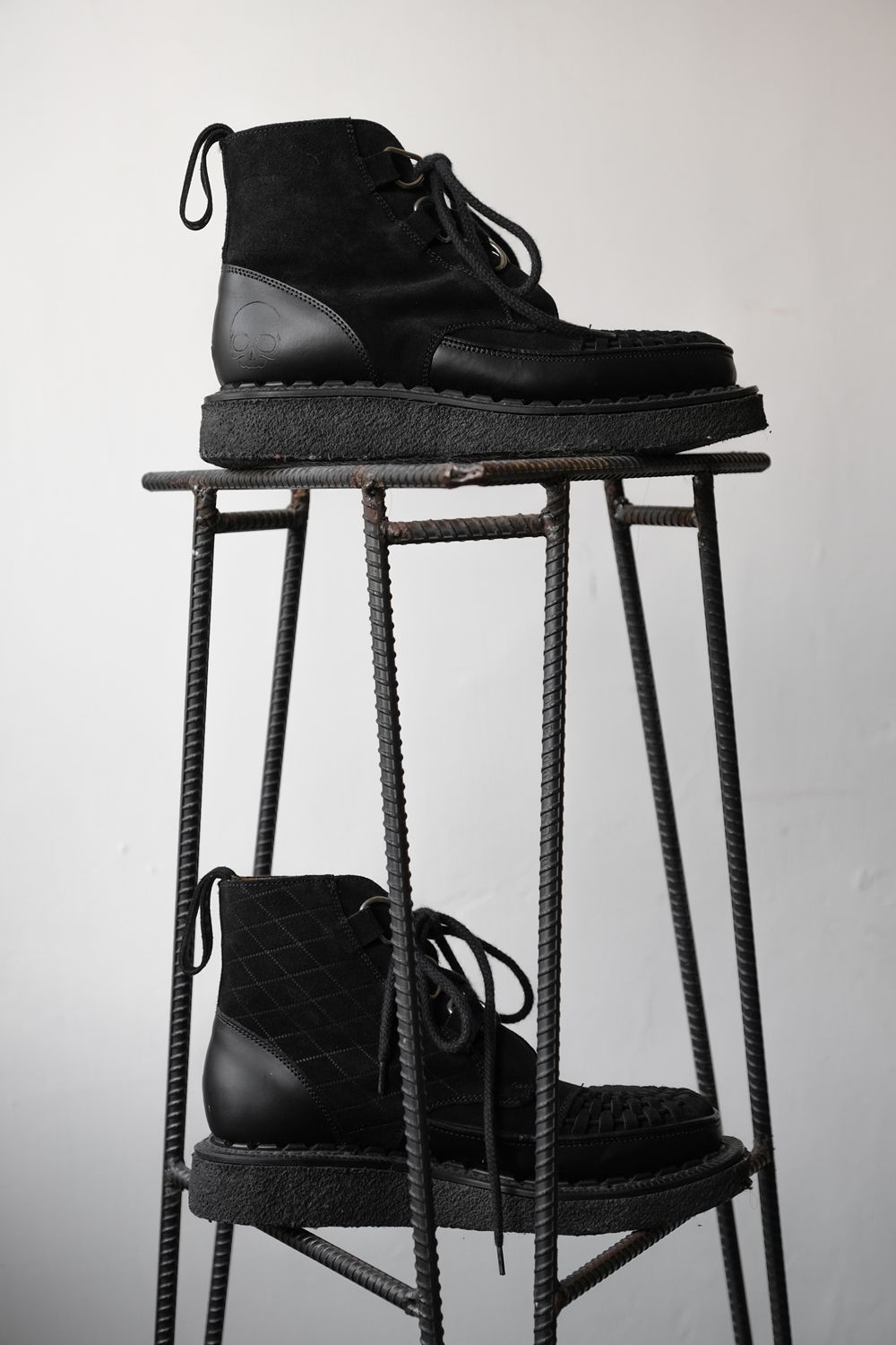 George Cox GEORGE COX x OVERKILL x CHAOS PUNK 12S/S Punk L-Boots Size US 7.5 / EU 40-41 - 3 Thumbnail
