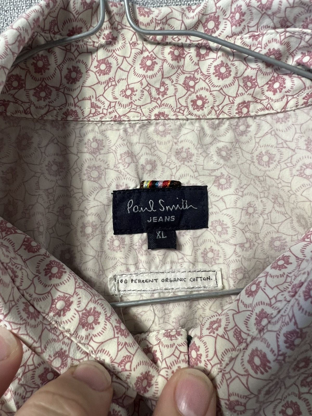Paul Smith Paul Smith Flowers All Over Printed Button Up Shirt Size US XL / EU 56 / 4 - 10 Thumbnail