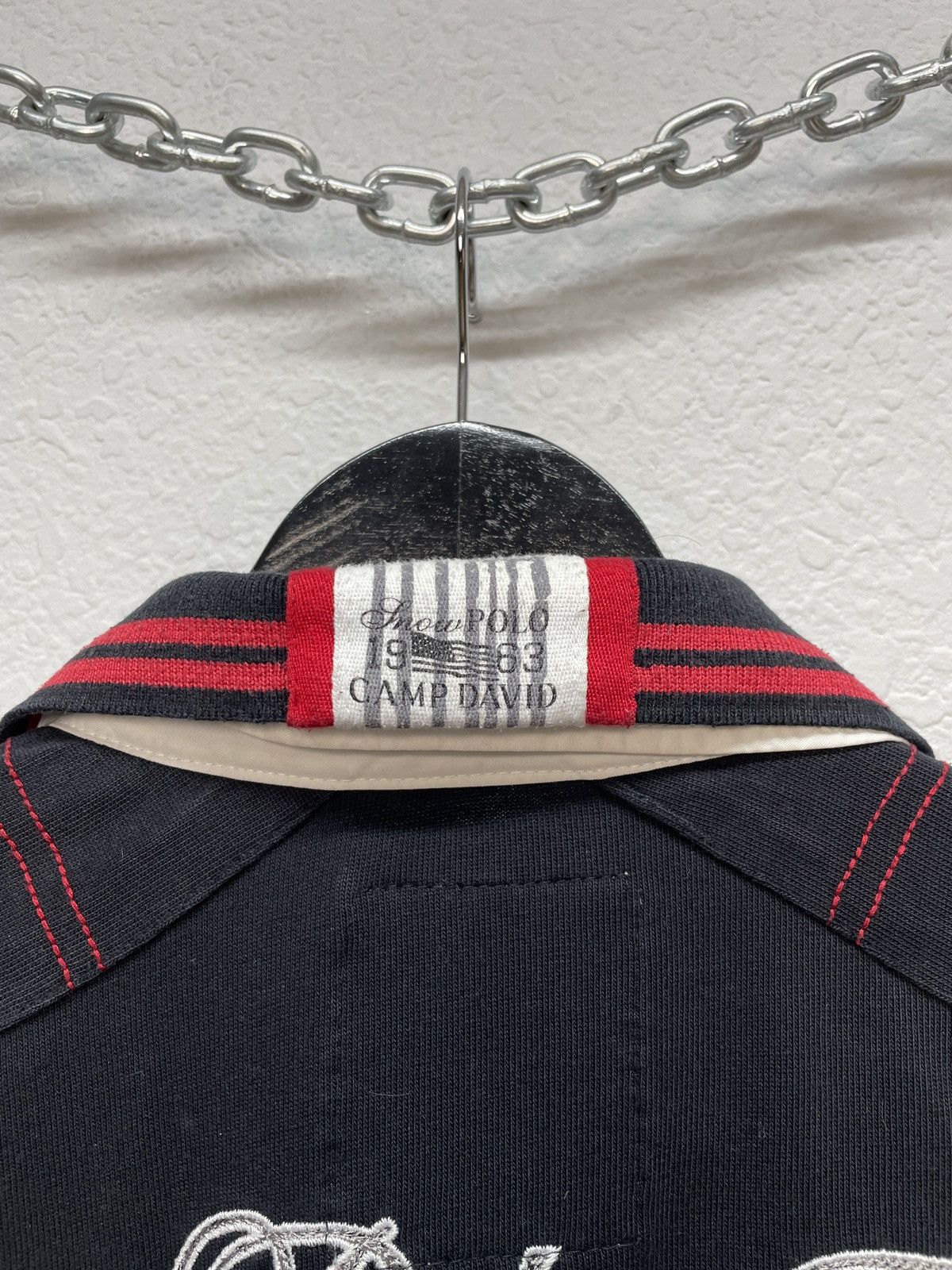 Vintage Vintage Camp David Like Polo Ralph Lauren Rugby Long Sleeve Size US L / EU 52-54 / 3 - 13 Thumbnail