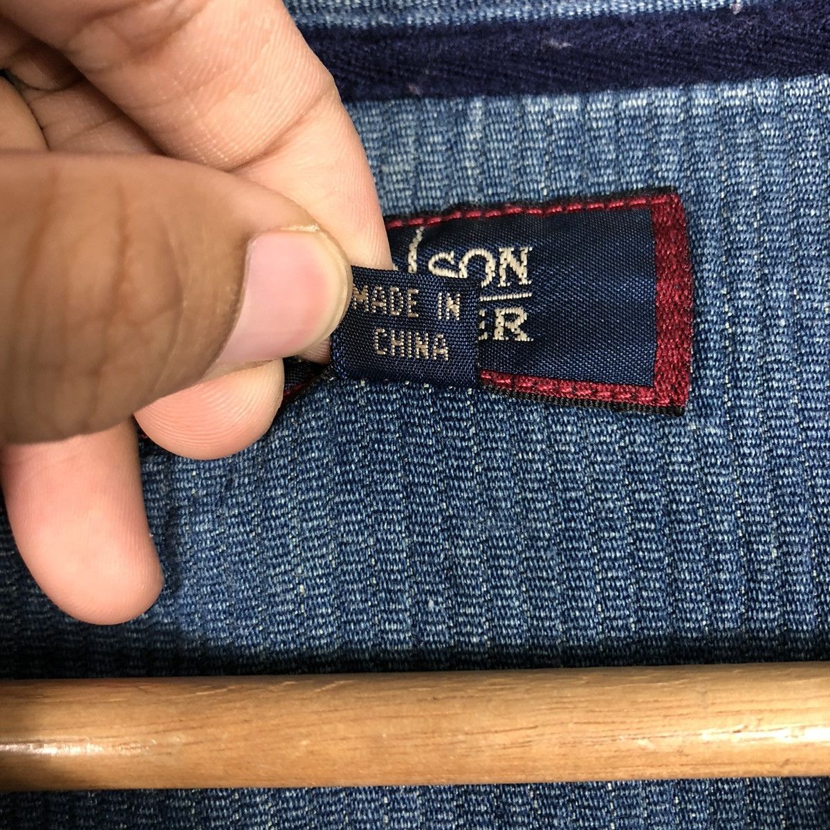 Japanese Brand 📌VINTAGE INDIGO WORK CHORE JACKET MADISON WALKER JAPAN Size US L / EU 52-54 / 3 - 18 Thumbnail