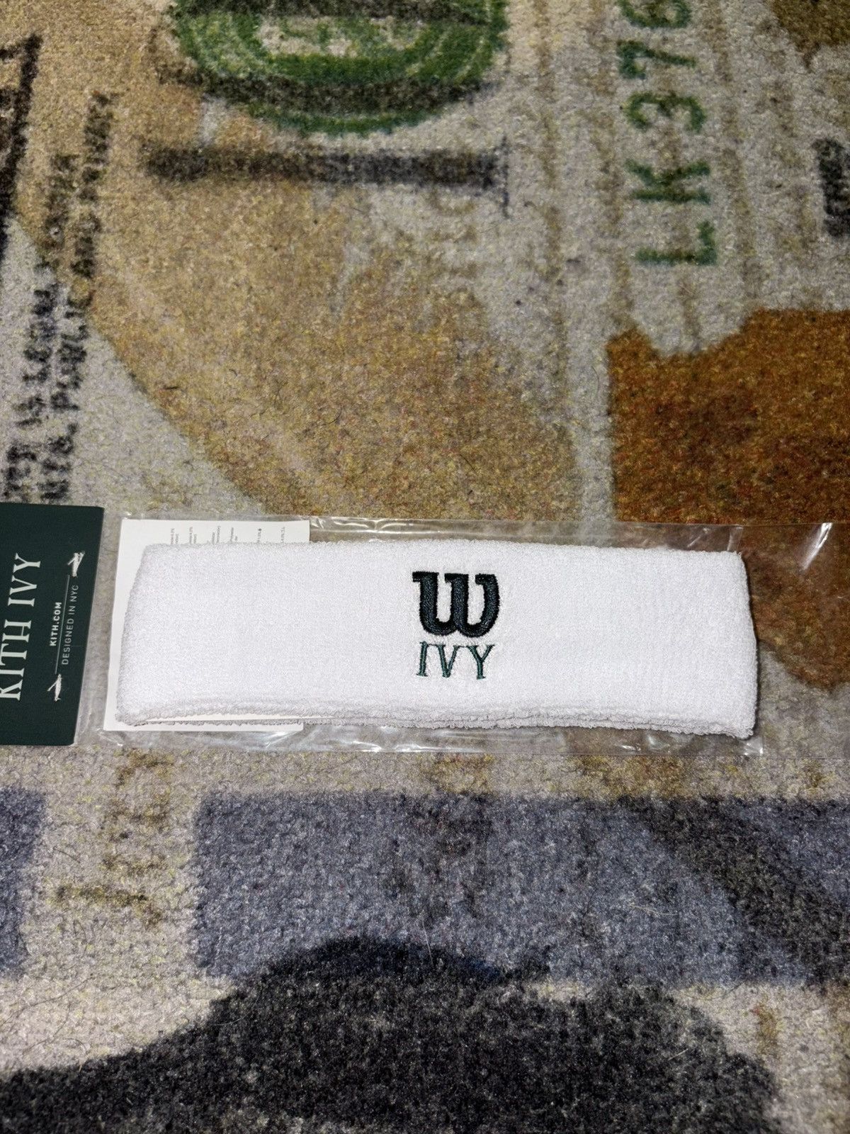 Kith × Wilson Kith Ivy Wilson Classic Terry Headband Ivy Size ONE SIZE - 1 Thumbnail