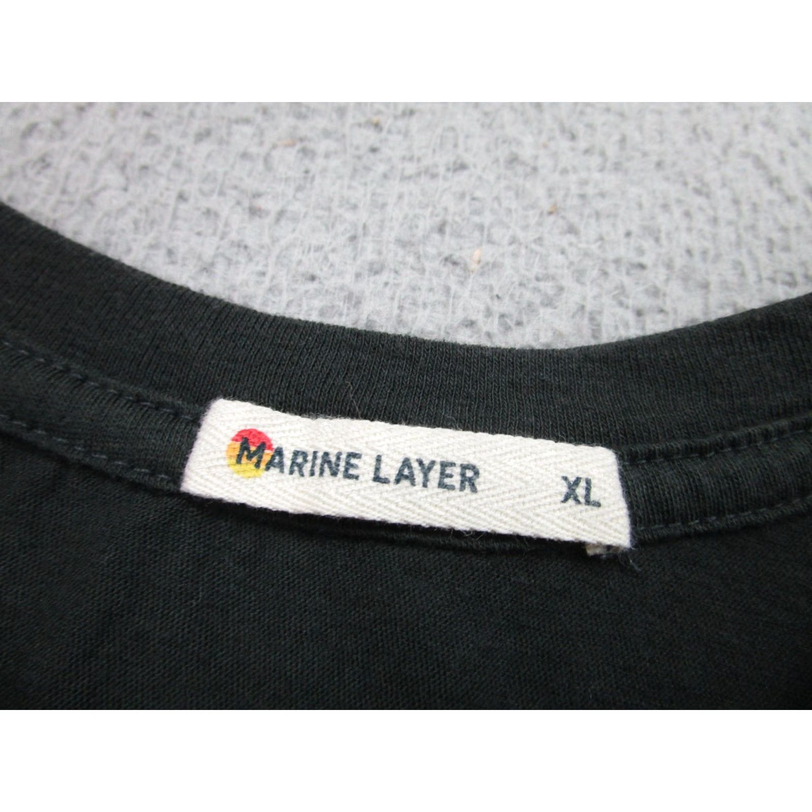 Marine Layer Marine Layer Shirt Womens XL Gray Pocket Crewneck Soft Cotton Poly Tee Basic Size XL / US 12-14 / IT 48-50 - 5 Thumbnail
