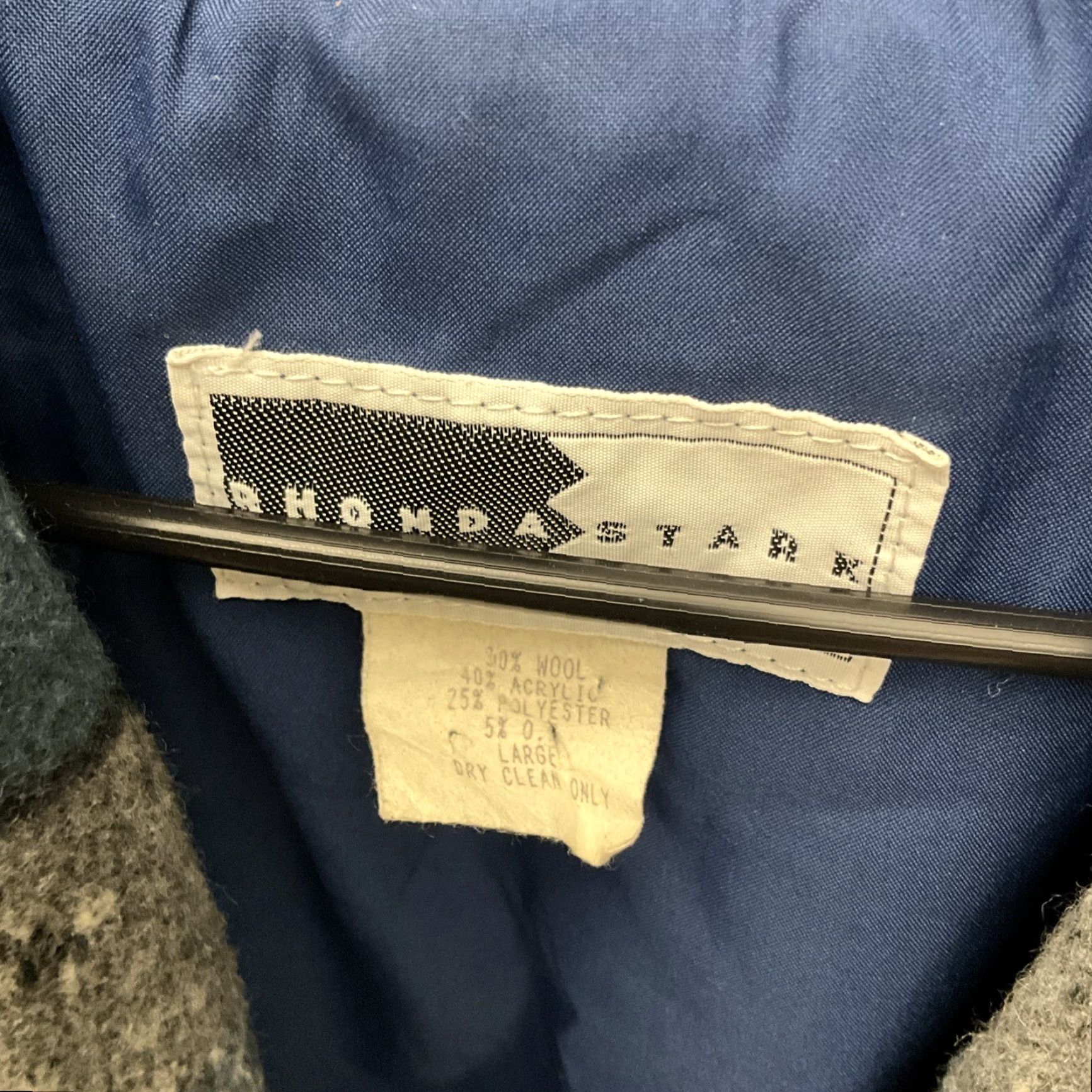 Vintage VINTAGE Polar Bears CROPPED JACKET Wool Blend Gray Women L Wool Blend Southwestern Geometric Padded shoulders 21” 23” Jacket Size L / US 10 / IT 46 - 3 Thumbnail