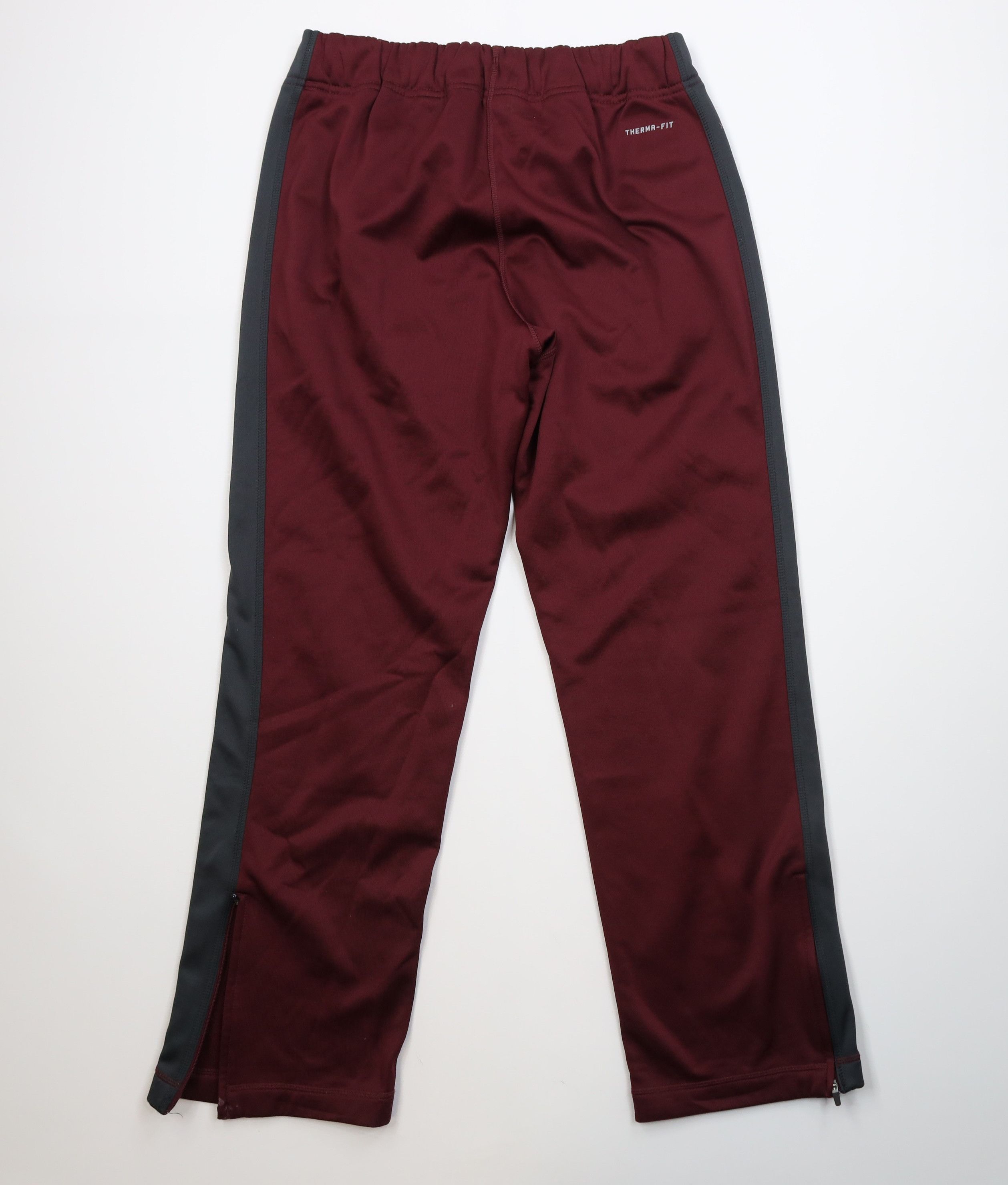 Nike Vintage Y2K Nike Therma Fit Block Wide Leg Sweatpants Maroon Size US 34 / EU 50 - 12 Thumbnail