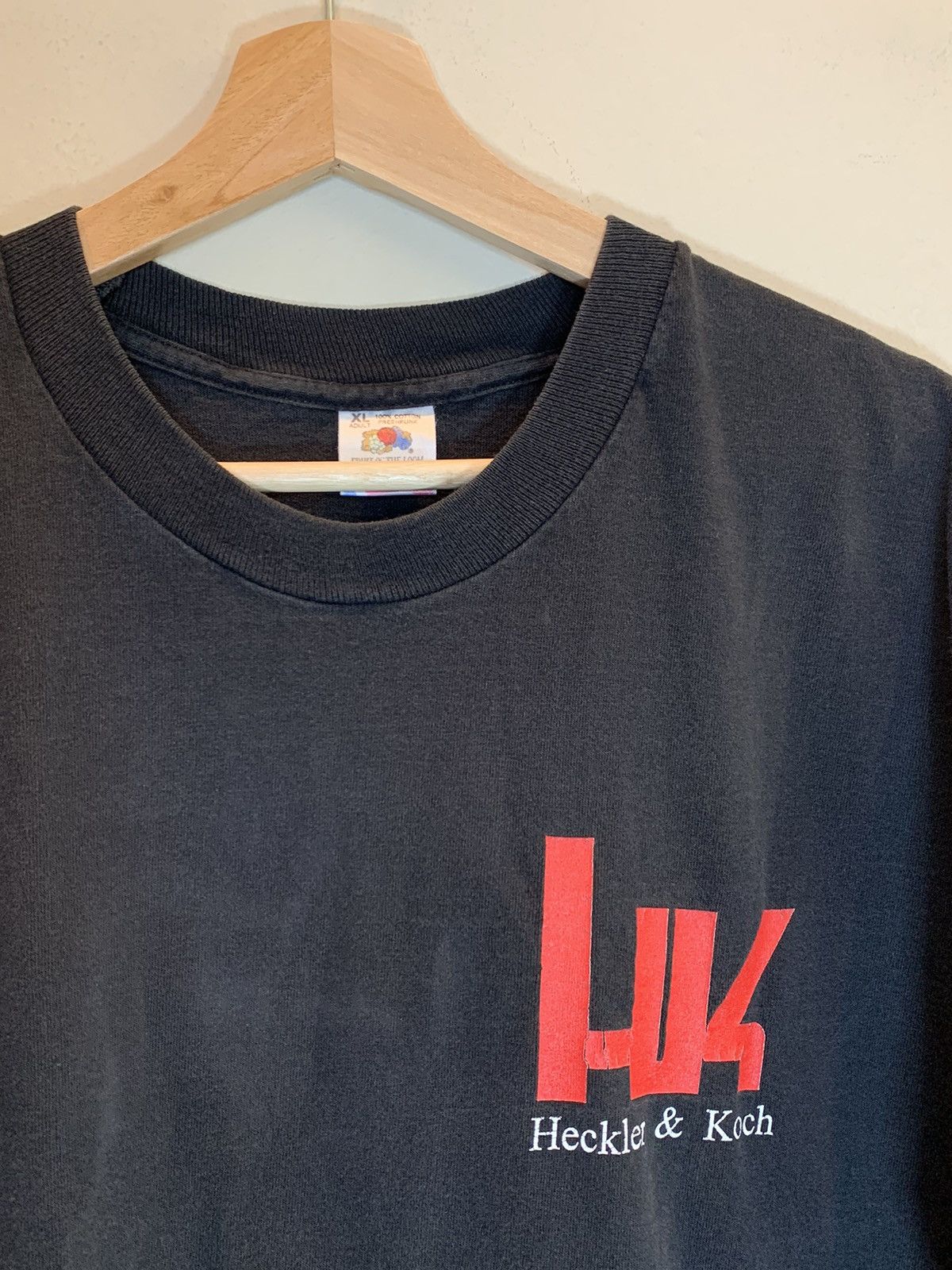 Vintage *RARE* Vintage H&K MP-5 Heckler Koch Negotiations Fail Shirt Size US XL / EU 56 / 4 - 4 Thumbnail