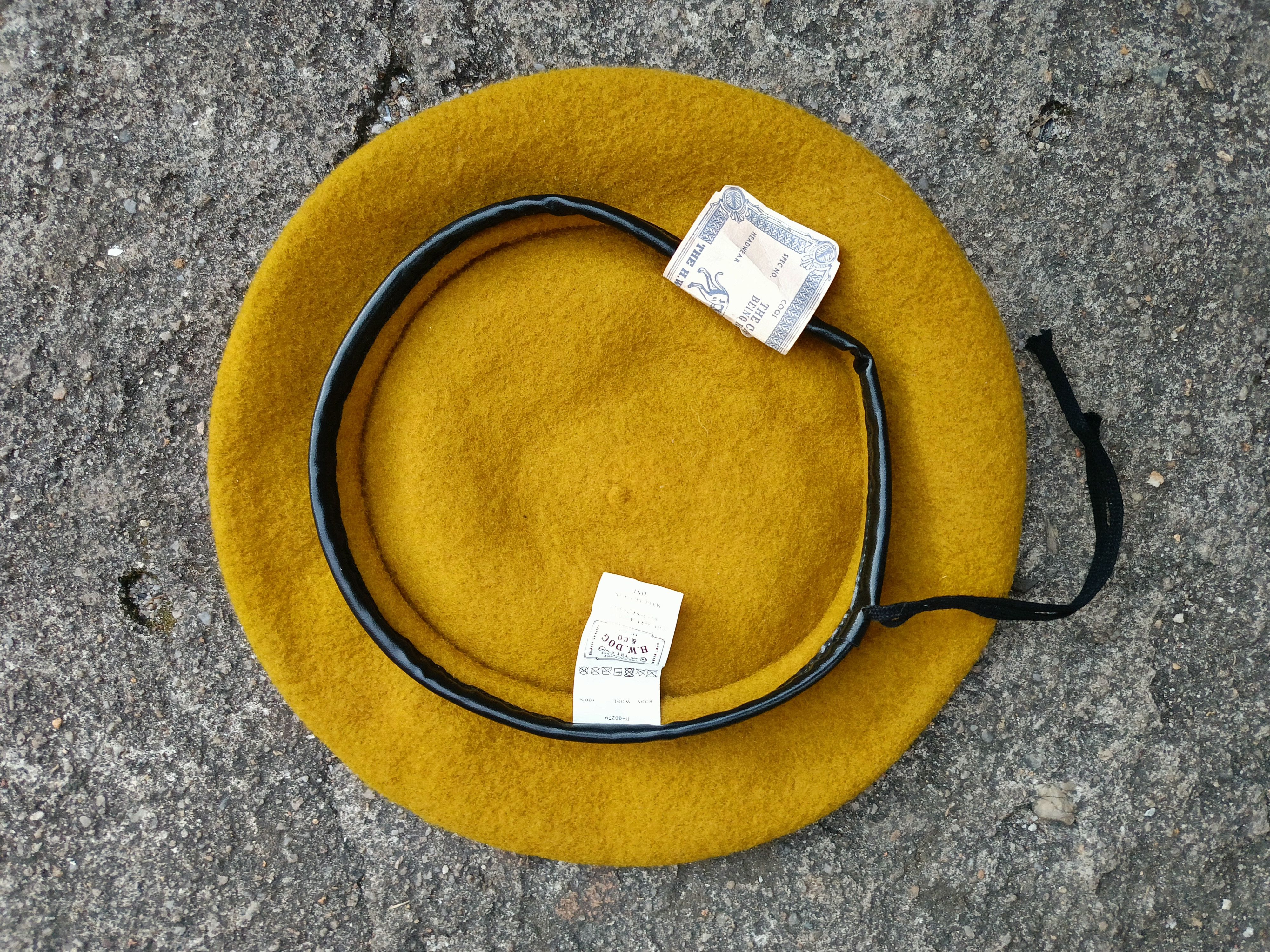 THE H.W.DOG&CO. NOS🔥 THE H.W.DOG&CO BERET HAT Size ONE SIZE - 3 Thumbnail