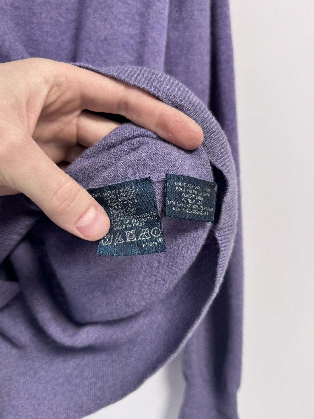 Polo Ralph Lauren × Vintage Polo Ralph Lauren Mens Cardigan Sweater Y2K style Size US M / EU 48-50 / 2 - 8 Thumbnail