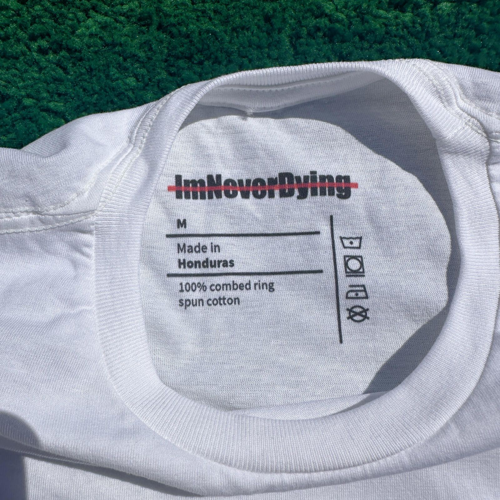 Other BANNED Opium Tee White Pink Size US M / EU 48-50 / 2 - 2 Thumbnail