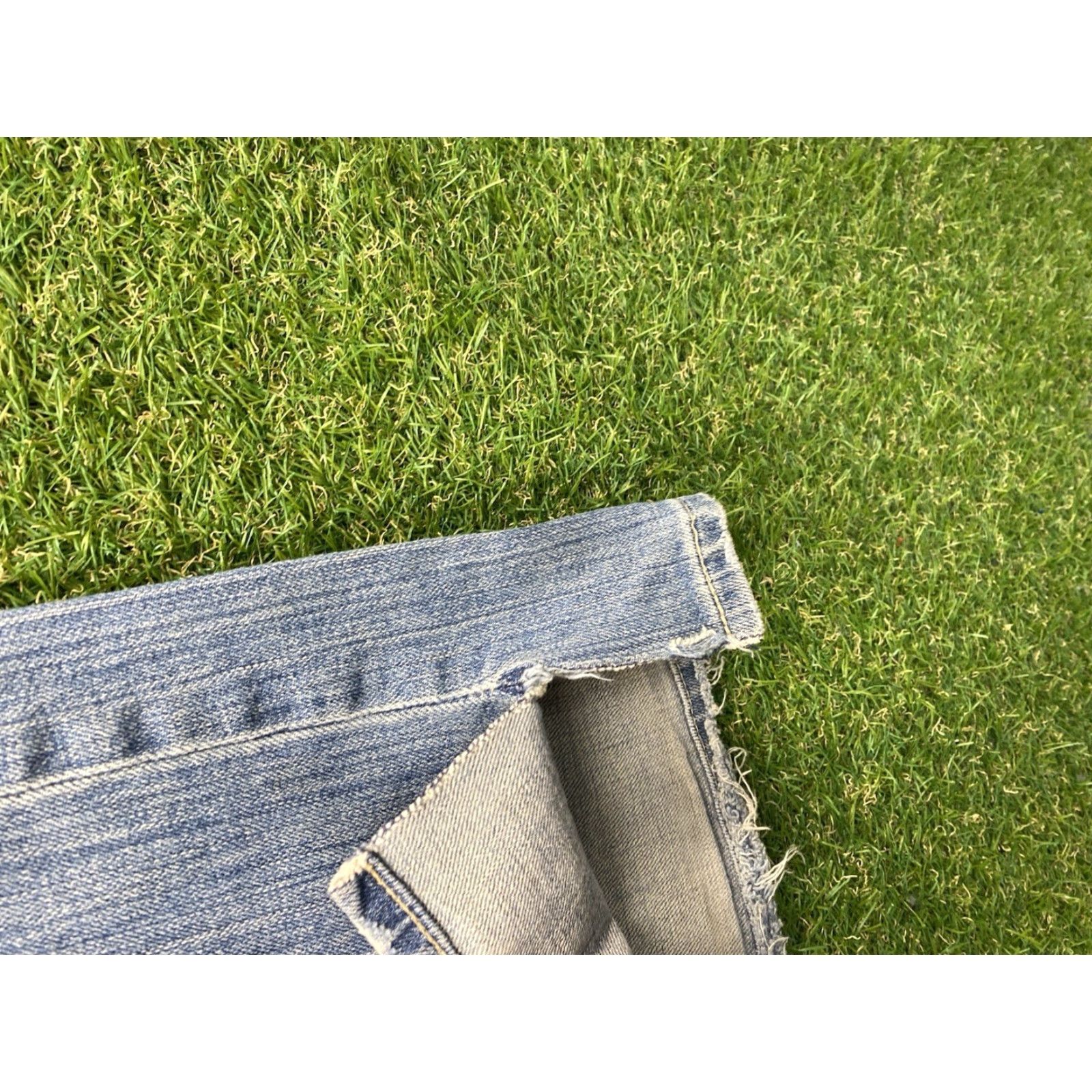 BKE VINTAGE BKE Jaxon Jeans Boot Cut Mid Rise 36x31 Light Wash Denim Men’s Regular 36 Blue Cowboy Theme Jeans - 5-Pocket Button Fly Mens Size US 36 / EU 52 - 7 Thumbnail