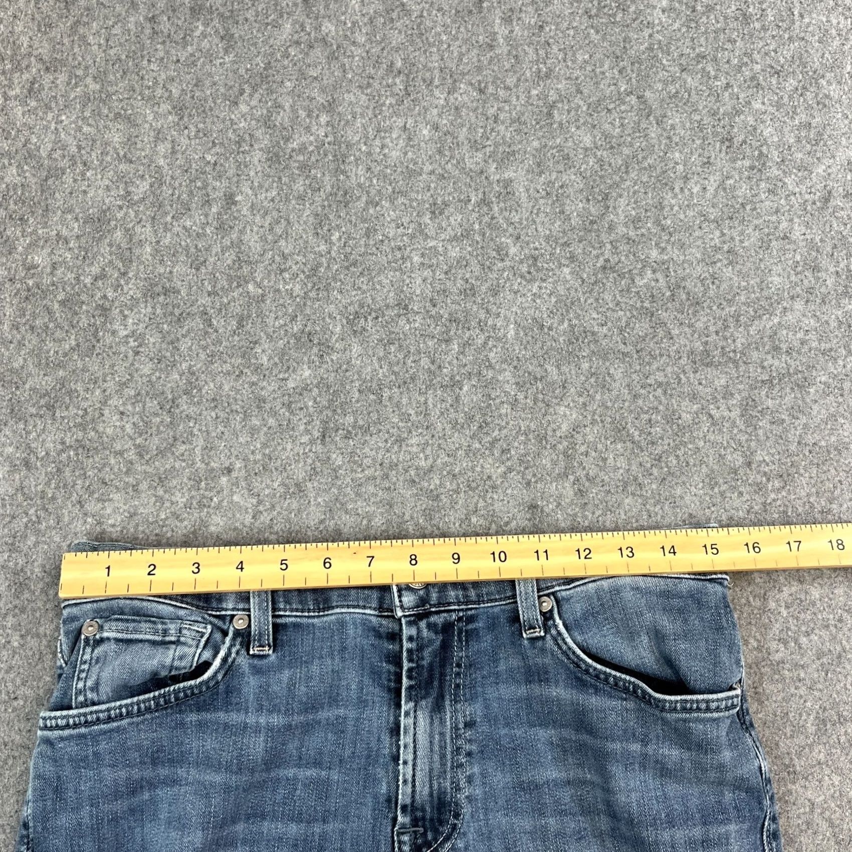 7 For All Mankind 7 For All Mankind Slimmy Jeans Slim Tapered 30 Regular Mens Denim Blue Mid Wash 7 For All Mankind Jeans Size US 30 / EU 46 - 6 Thumbnail