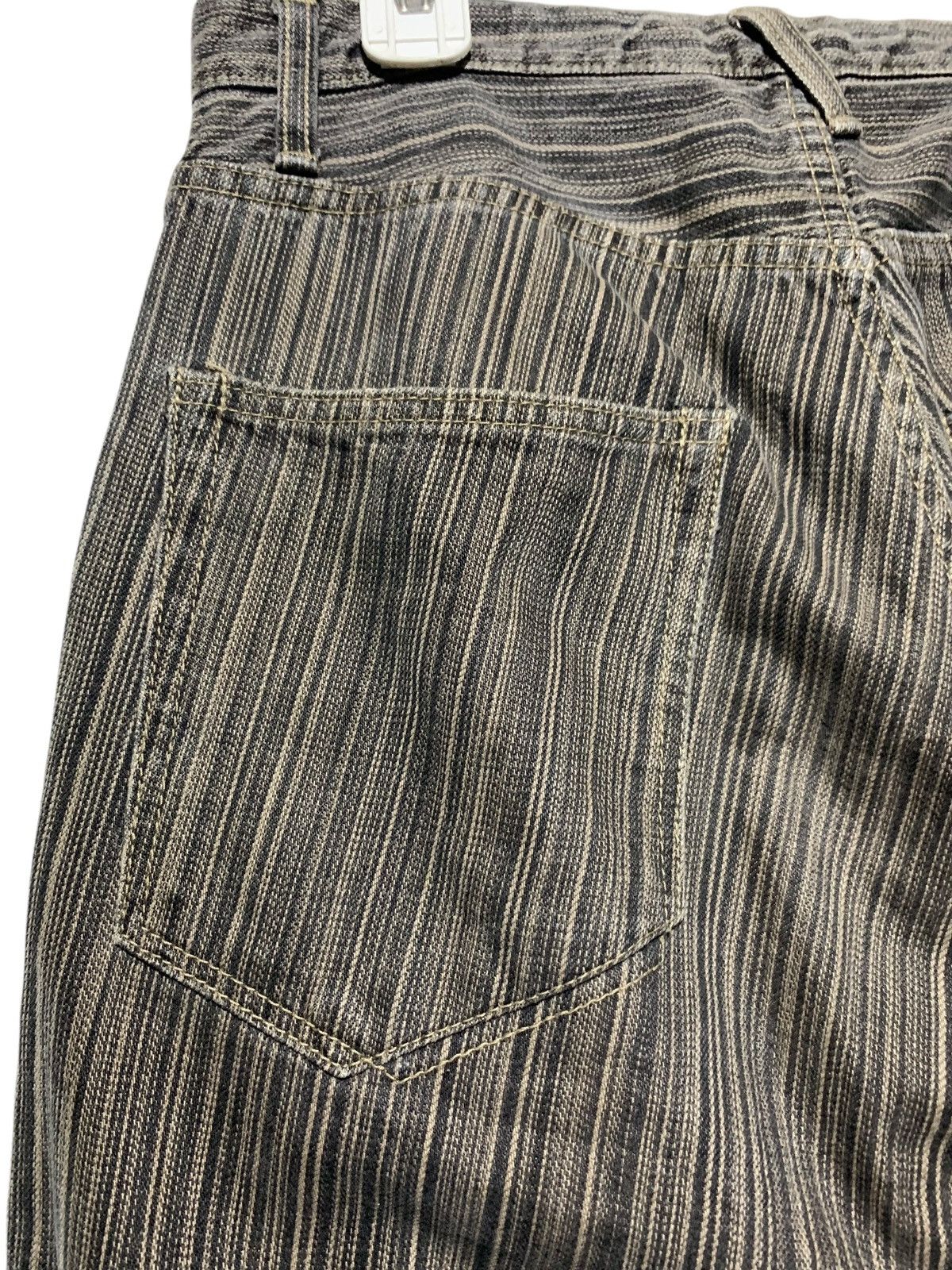 Blue Blue Japan Vintage Blue Way Japan pin striped grunge straight jeans Size US 29 - 9 Thumbnail