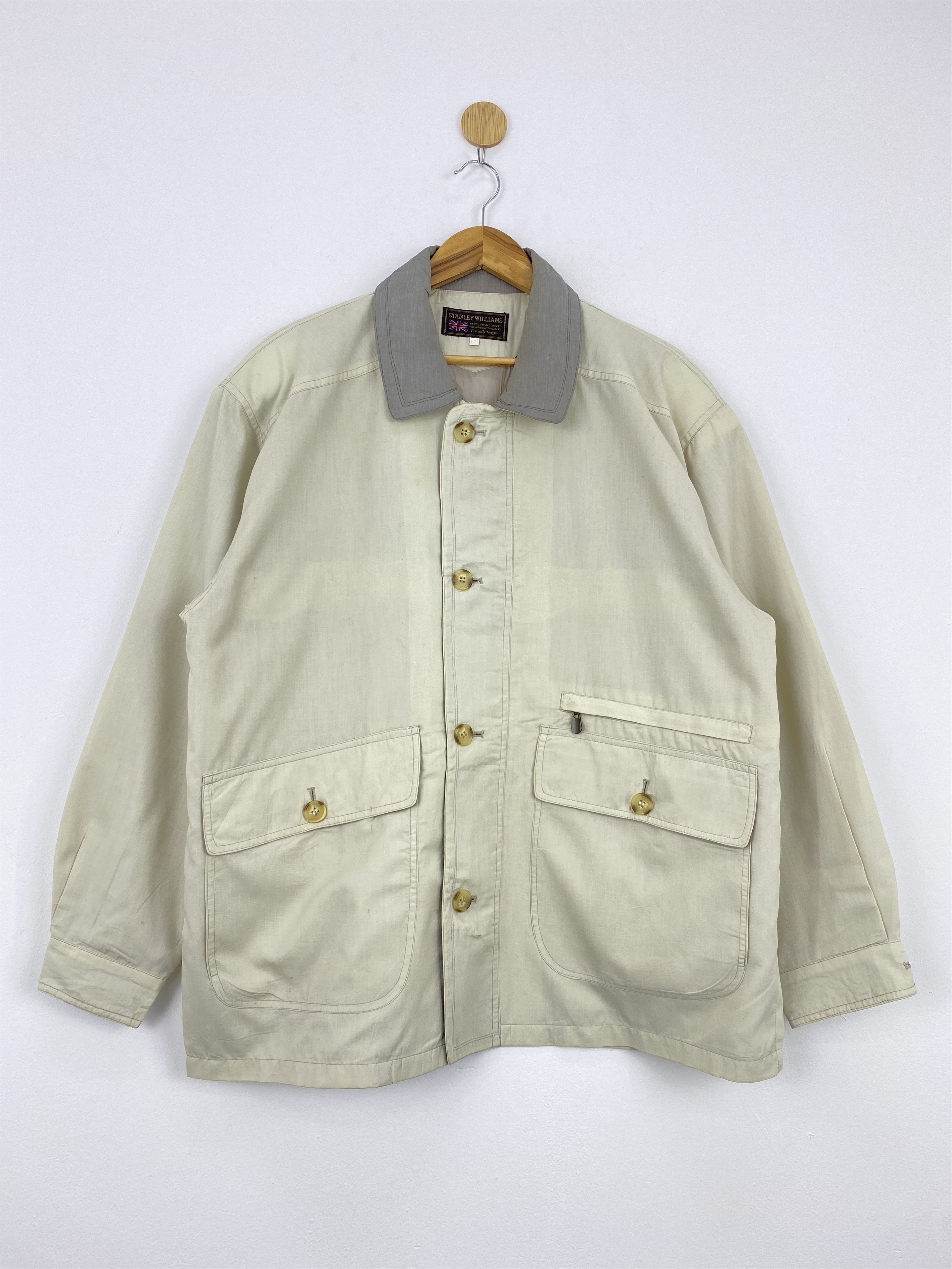 Vintage Stanley Williams Multi Pocket Zipper Jacket MJ0015