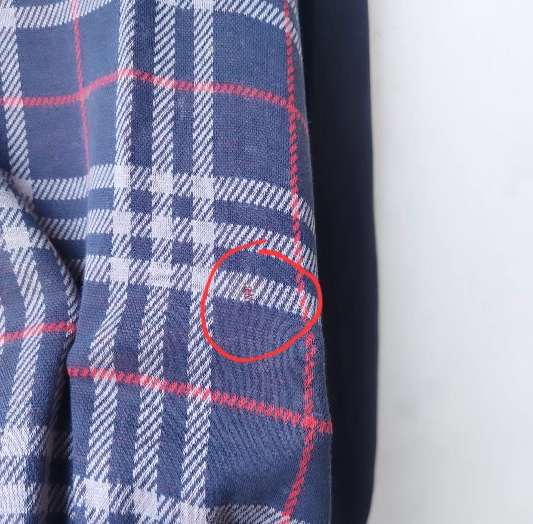 Burberry × Burberry Prorsum × Vintage Vtg Burberrys Novacheck Navy Half Button Sweatshirt Size US L / EU 52-54 / 3 - 10 Thumbnail