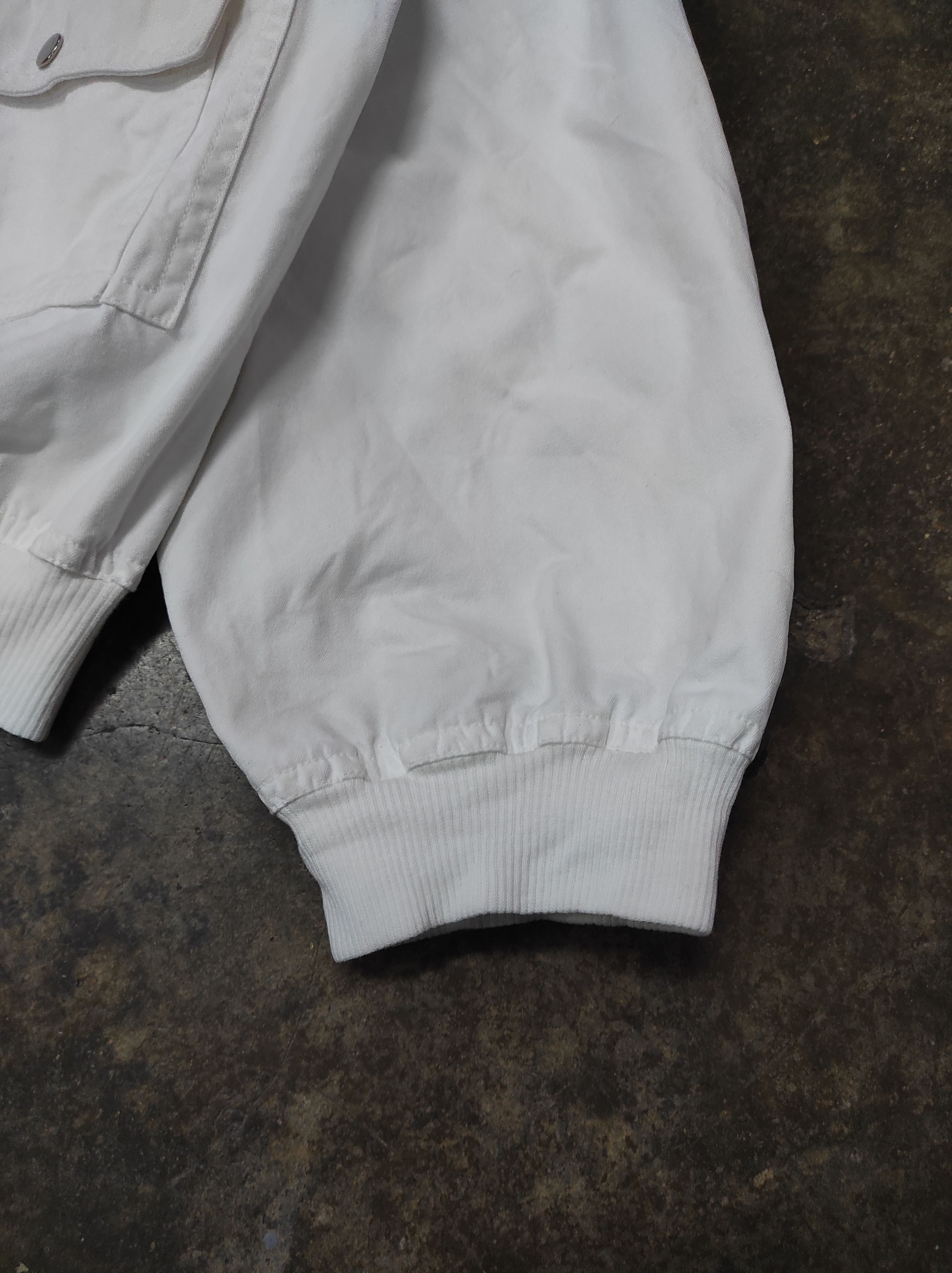 Issey Miyake × Tsumori Chisato × Vintage 80'S CHISATO TSUMORI DESIGN MA-1 COTTON BOMBER JACKET Size US M / EU 48-50 / 2 - 7 Thumbnail