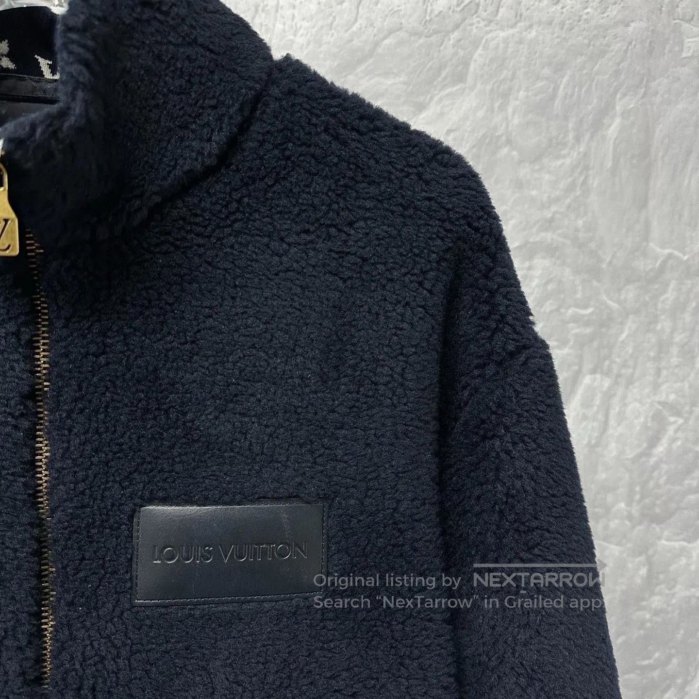 Louis Vuitton Louis Vuitton FW25 Stand Collar Teddy Zip Jacket. Size US XL / EU 56 / 4 - 3 Thumbnail