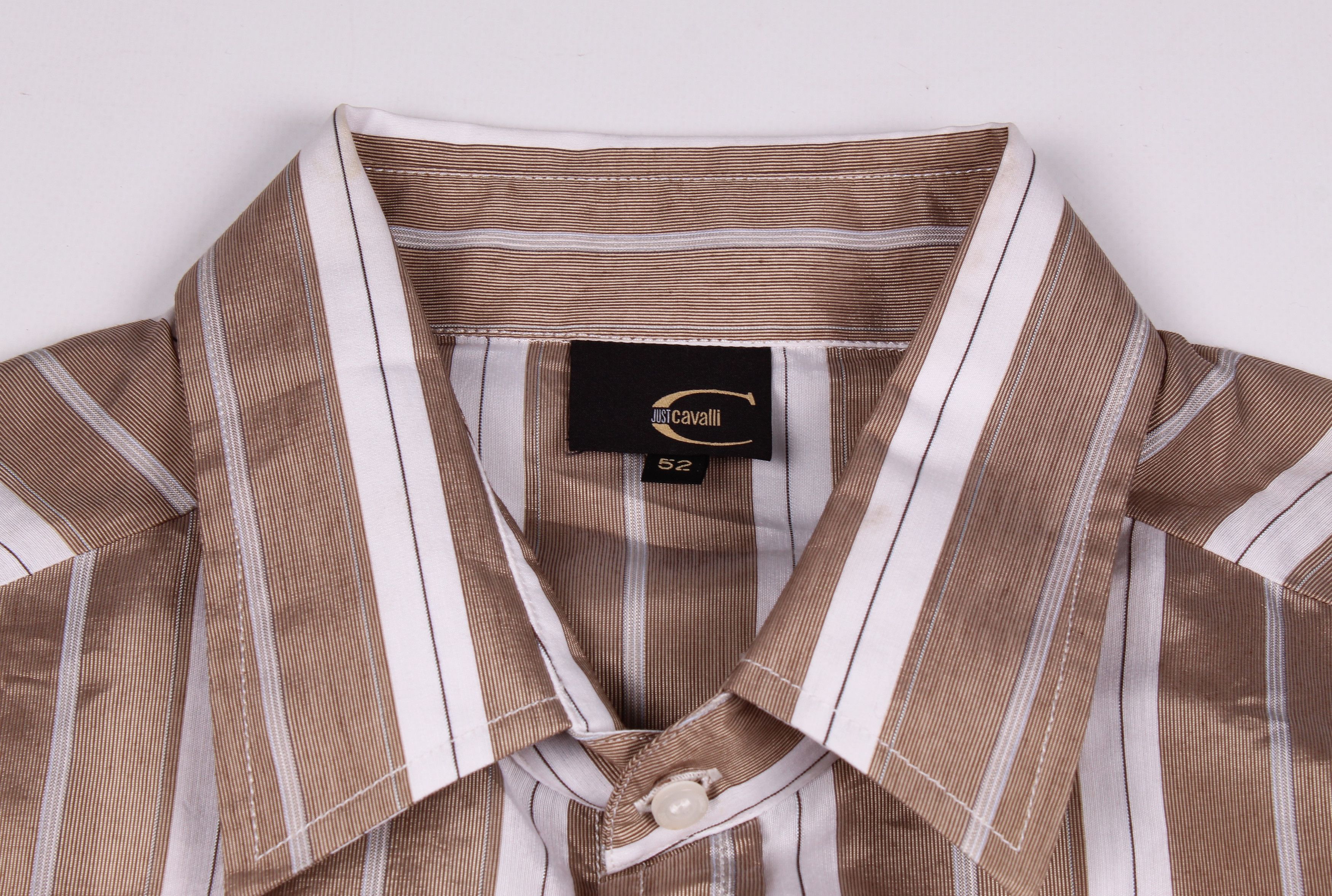 Just Cavalli Vintage Just Cavalli Striped Long Sleeve Shirt Size US L / EU 52-54 / 3 - 5 Thumbnail