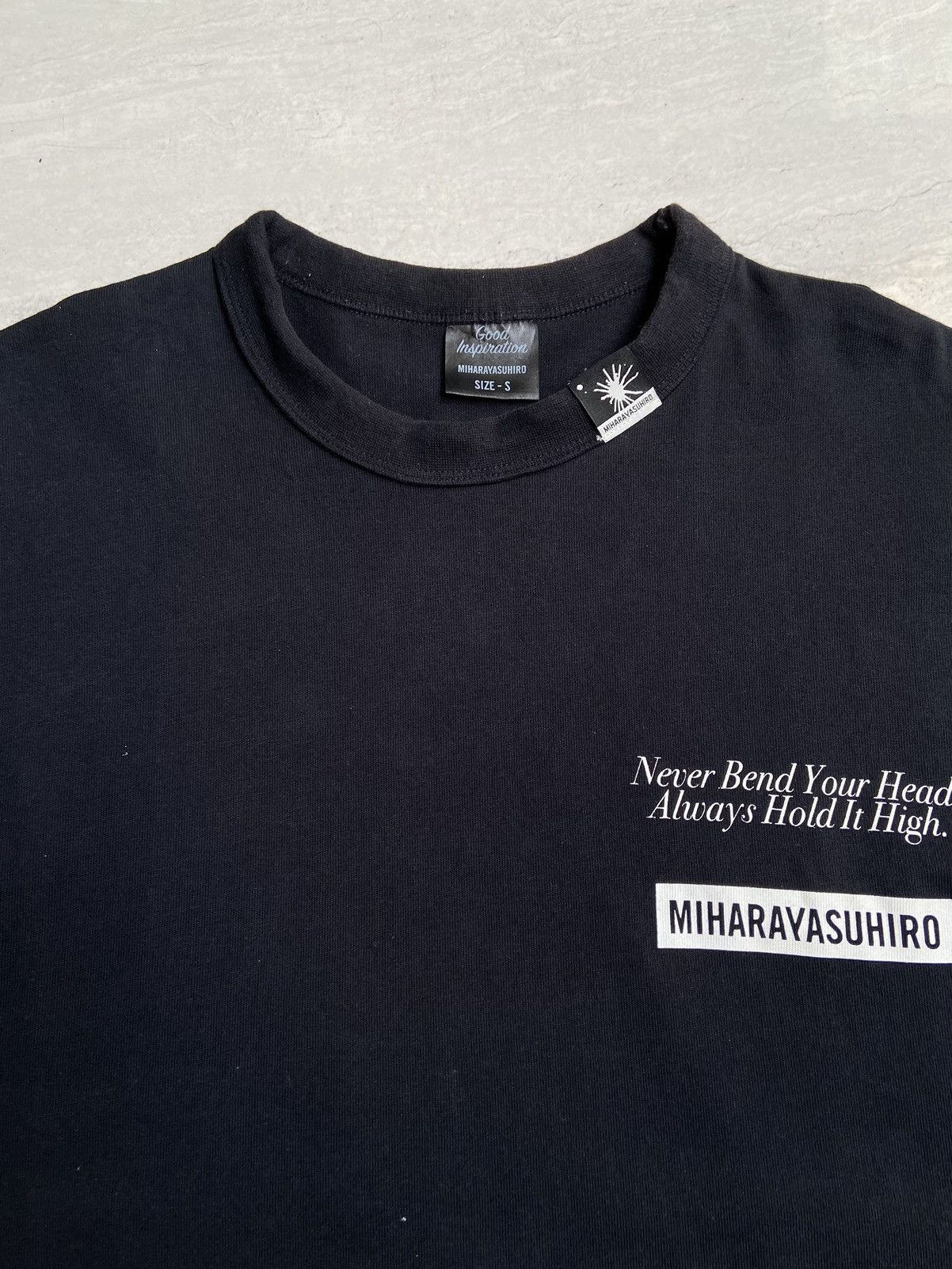 GU × Maison MIHARA YASUHIRO MIHARAYASUHIRO x GU Black T-shirt Size US M / EU 48-50 / 2 - 11 Thumbnail