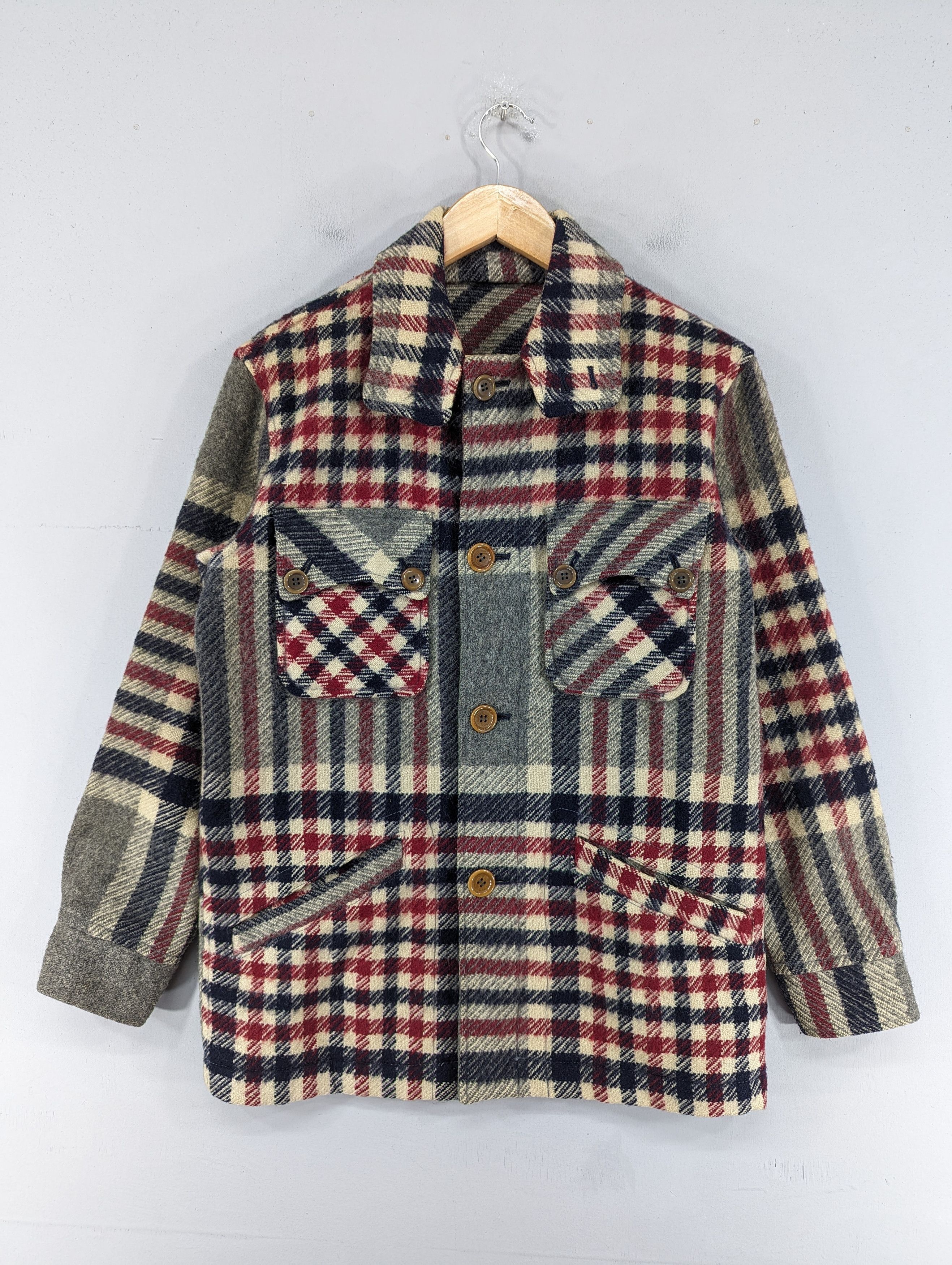 VAN JACKET ツイードコート ハウンドトゥース ビンテージ M Amazon.co.jp: [ジーステージ] ハリスツイード ハウンドトゥース