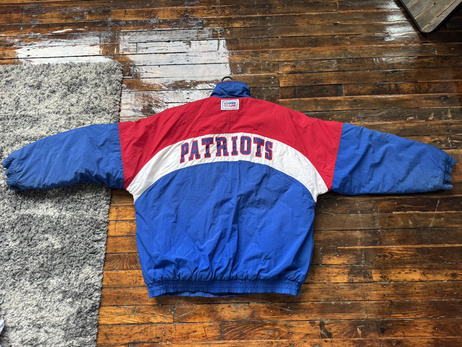Pro Line × Reebok × Vintage Vintage New England Patriots Reebok Proline Jacket Size US XL / EU 56 / 4 - 2 Thumbnail