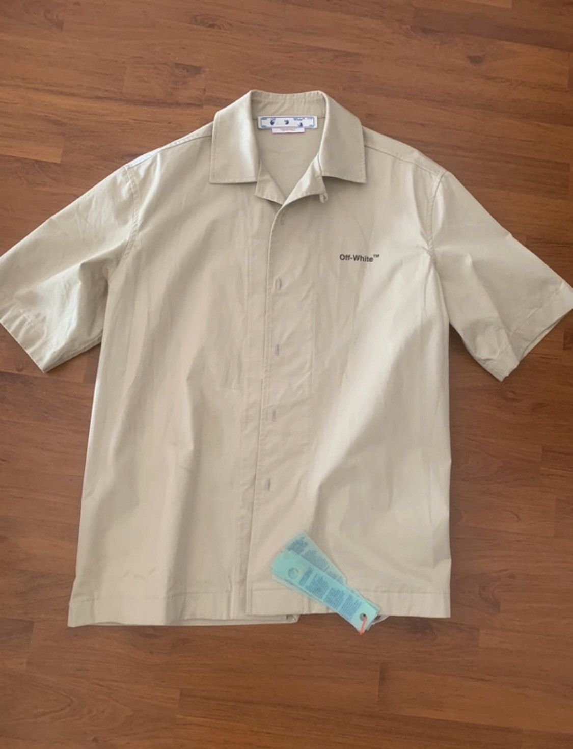 Off-White Off White Button Shirt Size US M / EU 48-50 / 2 - 2 Thumbnail