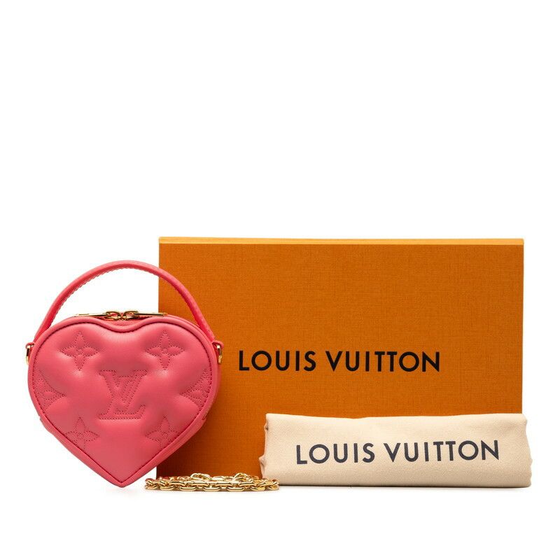 Louis Vuitton Louis Vuitton Louis Vuitton Bubblegram Pop My Heart Leather Handbag M81893 Leather Handbag M81893 in Very Good Condition Size ONE SIZE - 1 Thumbnail