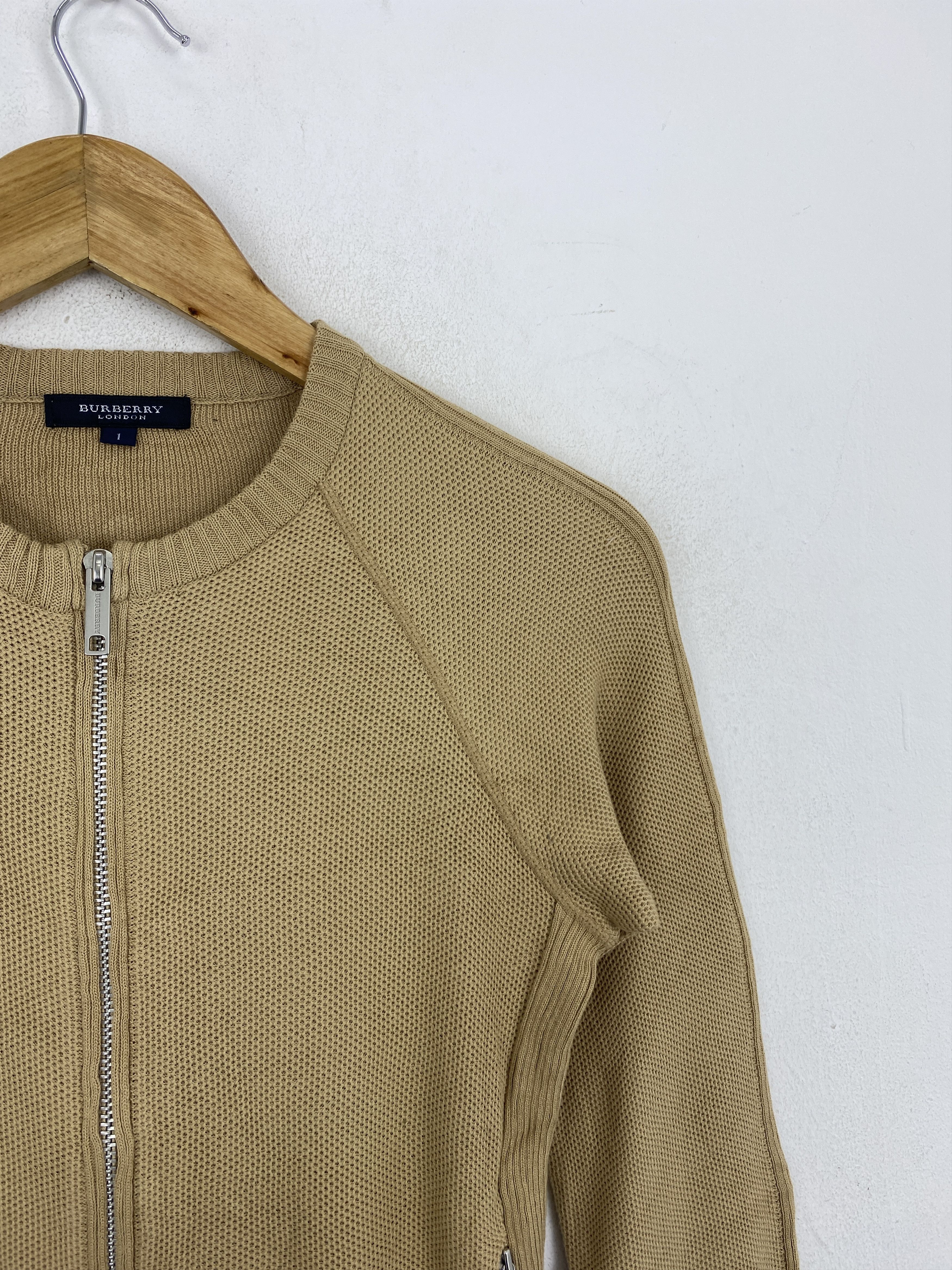 Burberry Burberry London Zipper Knitwear J1883 Size US S / EU 44-46 / 1 - 8 Thumbnail