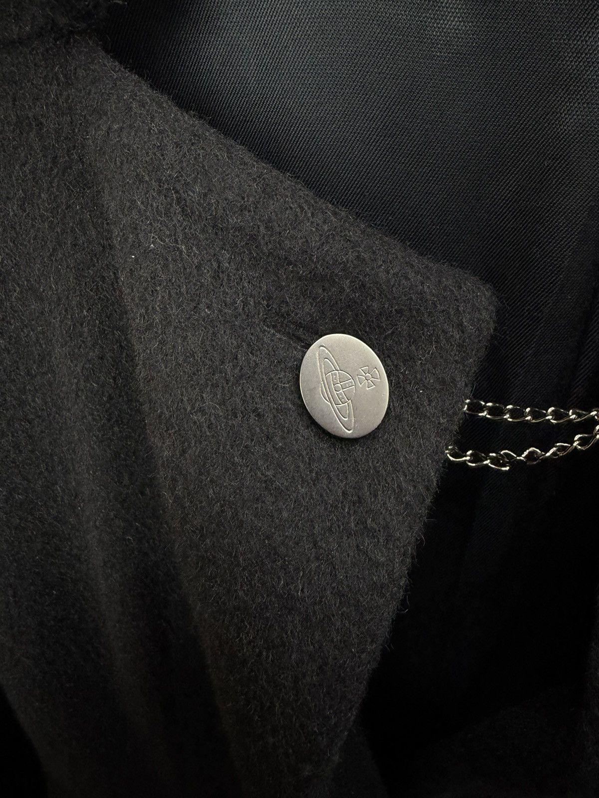 Vivienne Westwood Vivienne Westwood Red Label Black Wool Mohair Coat Size 46 Size M / US 6-8 / IT 42-44 - 4 Thumbnail