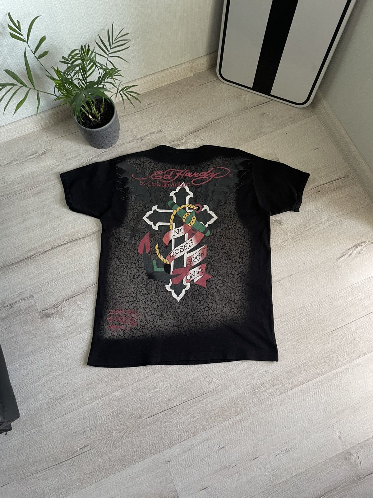 Christian Audigier × Ed Hardy Ed Hardy By Christian Audigier Full Print With Dragon XXL Y2 Size US XL / EU 56 / 4 - 2 Thumbnail
