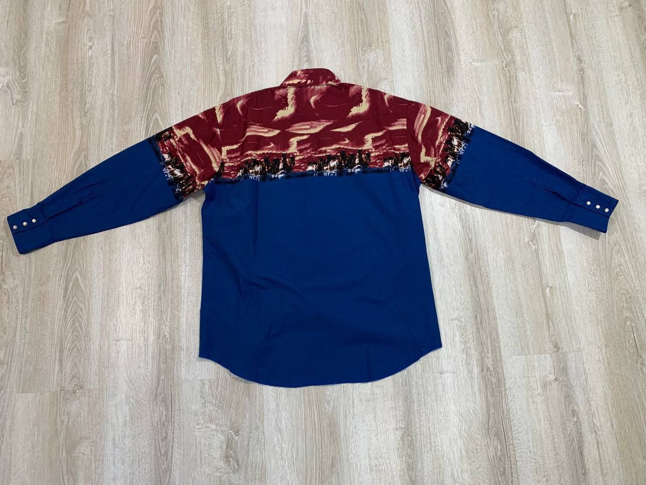 Vintage Mens vintage shirt Wrangler Size L Size US L / EU 52-54 / 3 - 5 Thumbnail