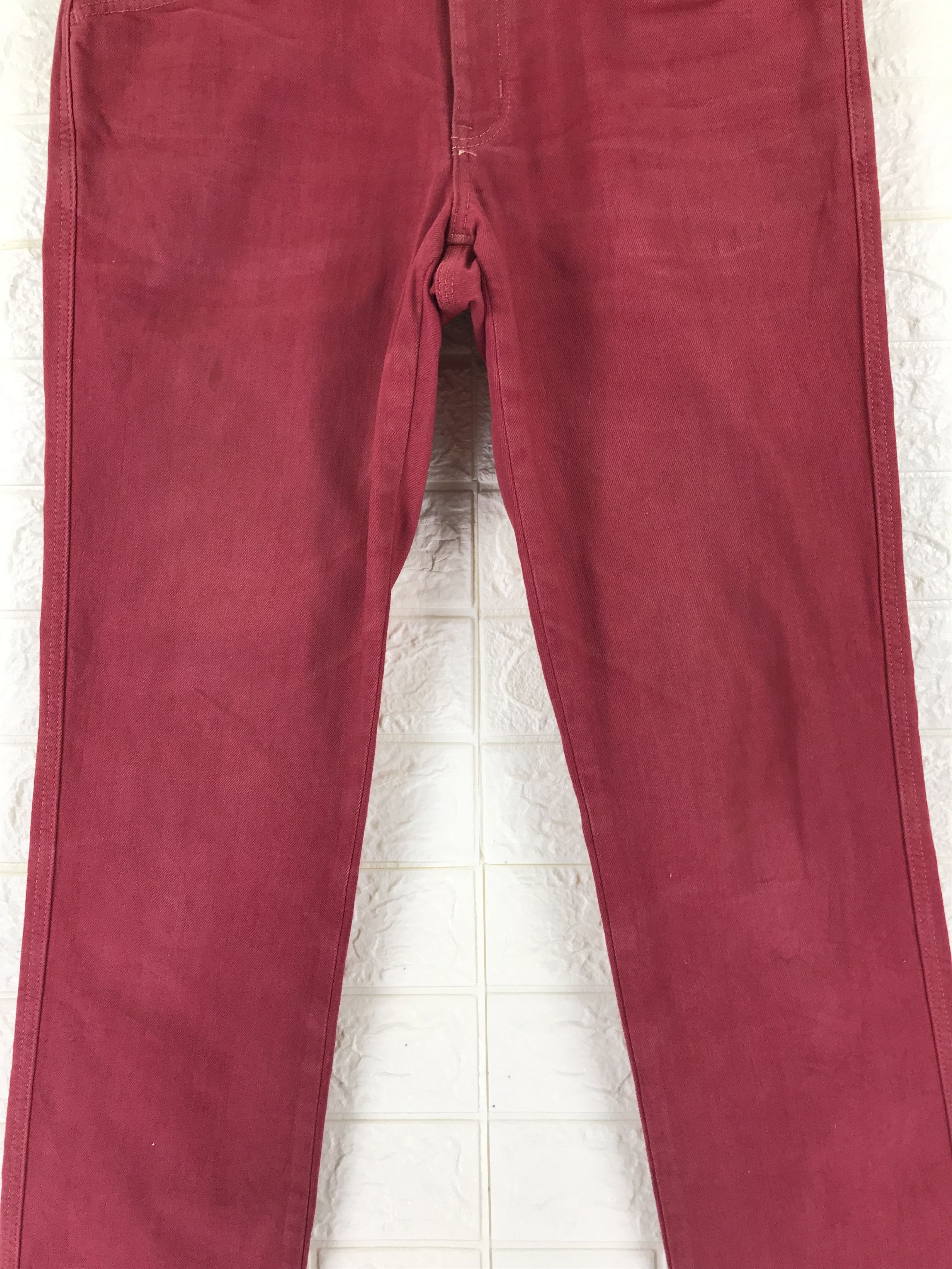 Edwin Vintage Edwin 503 Red Jeans Size US 32 / EU 48 - 3 Thumbnail