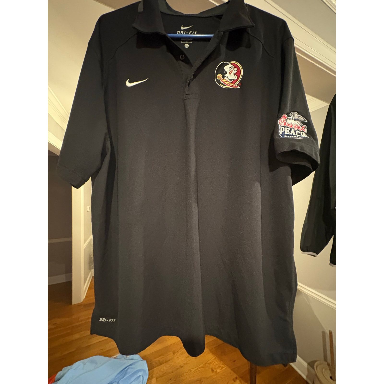 Nike Nike Dri-Fit Florida State Seminoles Polo Shirt Peach Bowl Size US XL / EU 56 / 4 - 3 Thumbnail