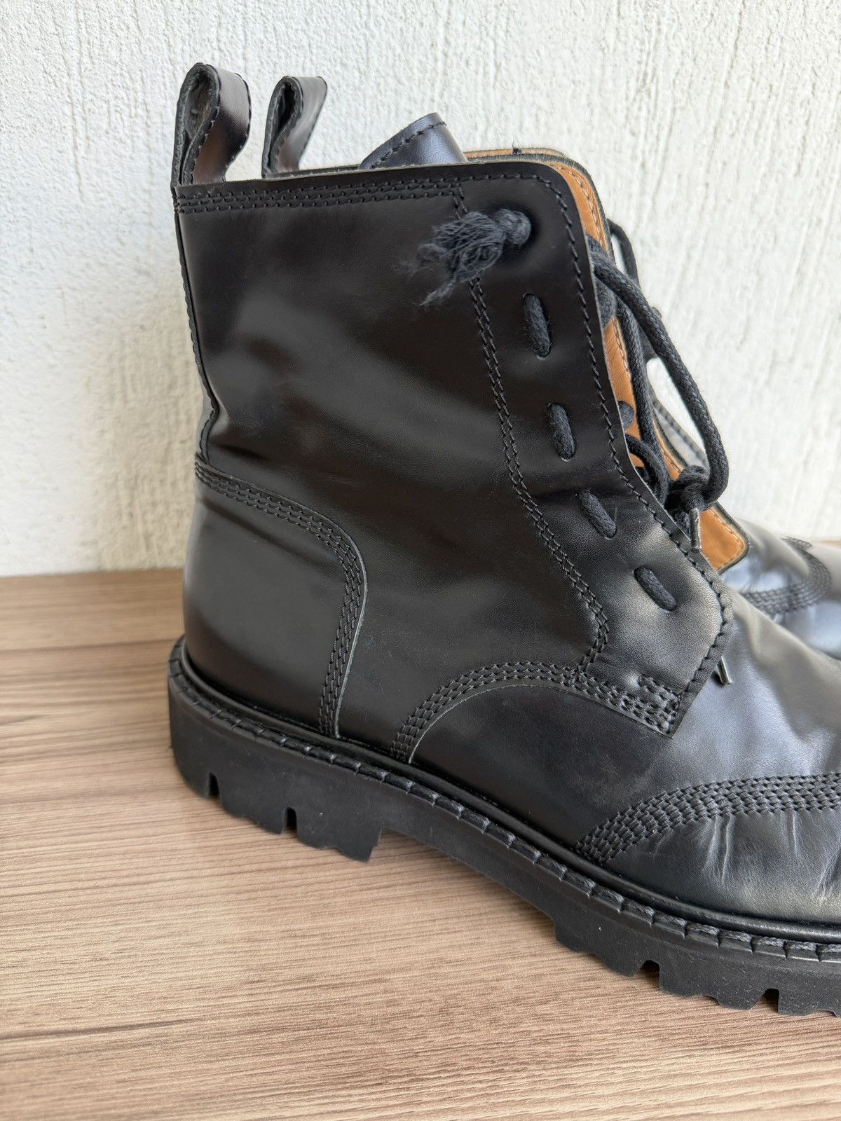 Maison Margiela Wing tip combat boots Size US 8 / EU 41 - 6 Thumbnail